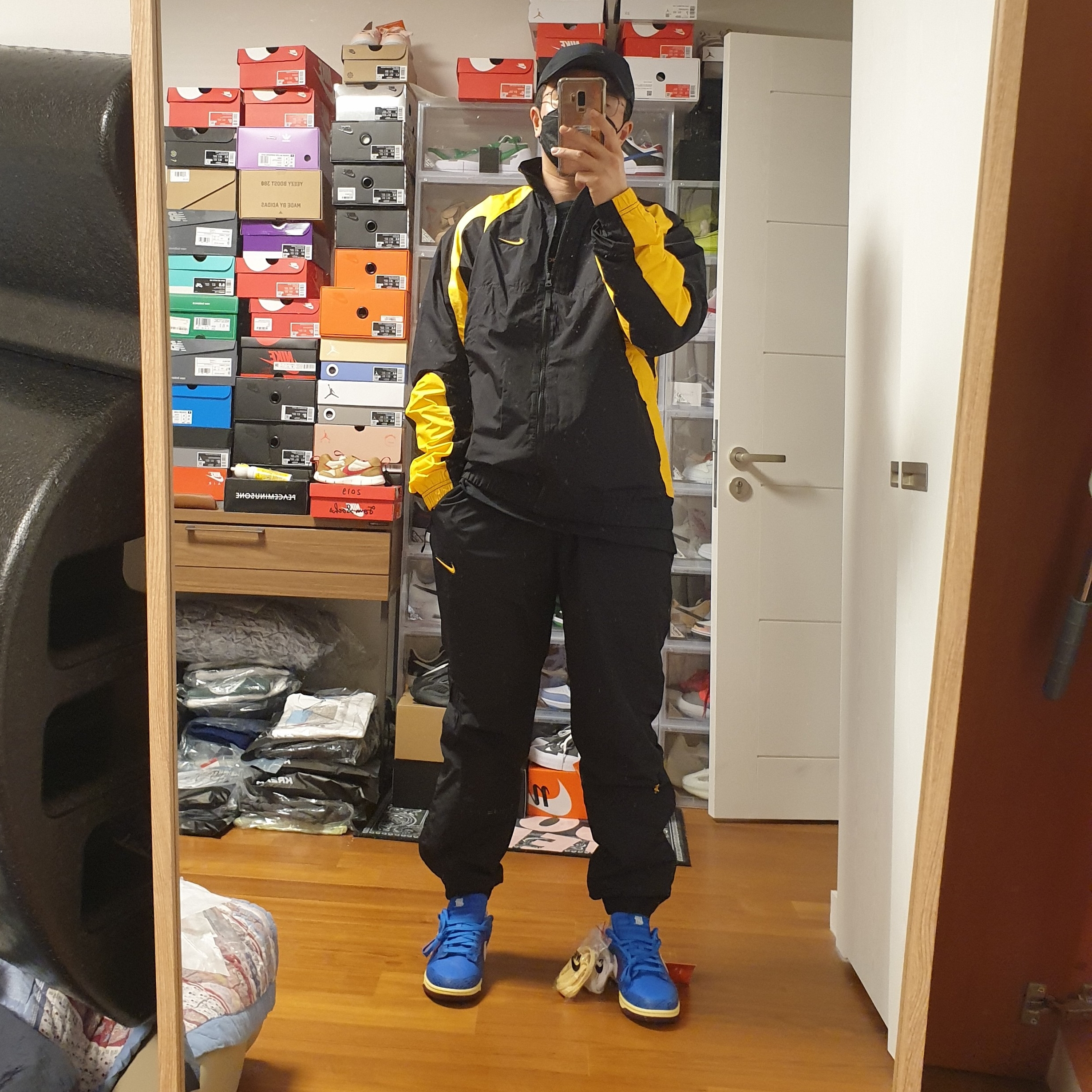 Nike x Drake Nocta Essential Track Jacket - US/EU, Nike x Drake Nocta Essential Track Pants Black - US/EU 착용 스타일 - 2