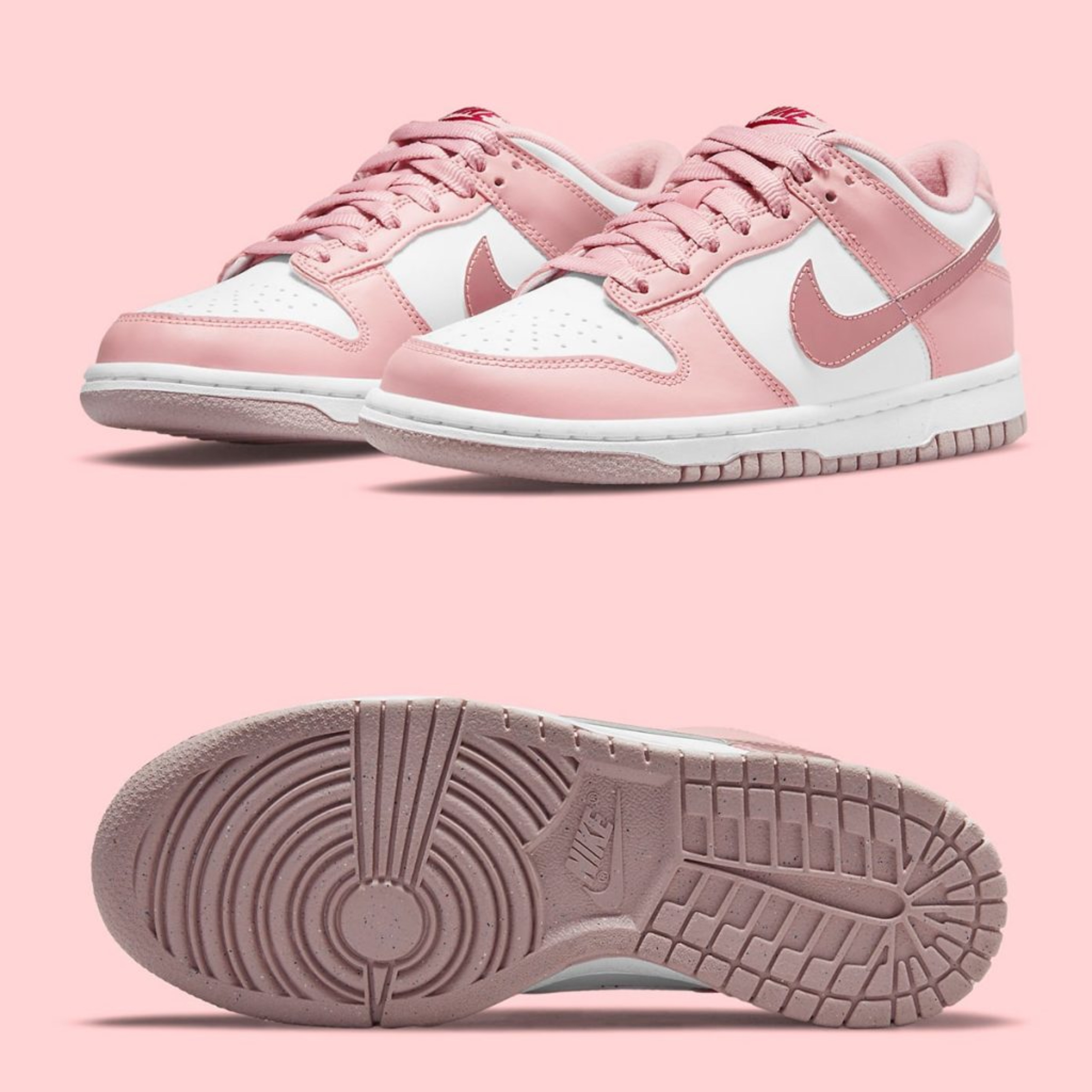 Nike x StrangeLove SB Dunk Low Pink (Regular Box) 착용 스타일 - 2