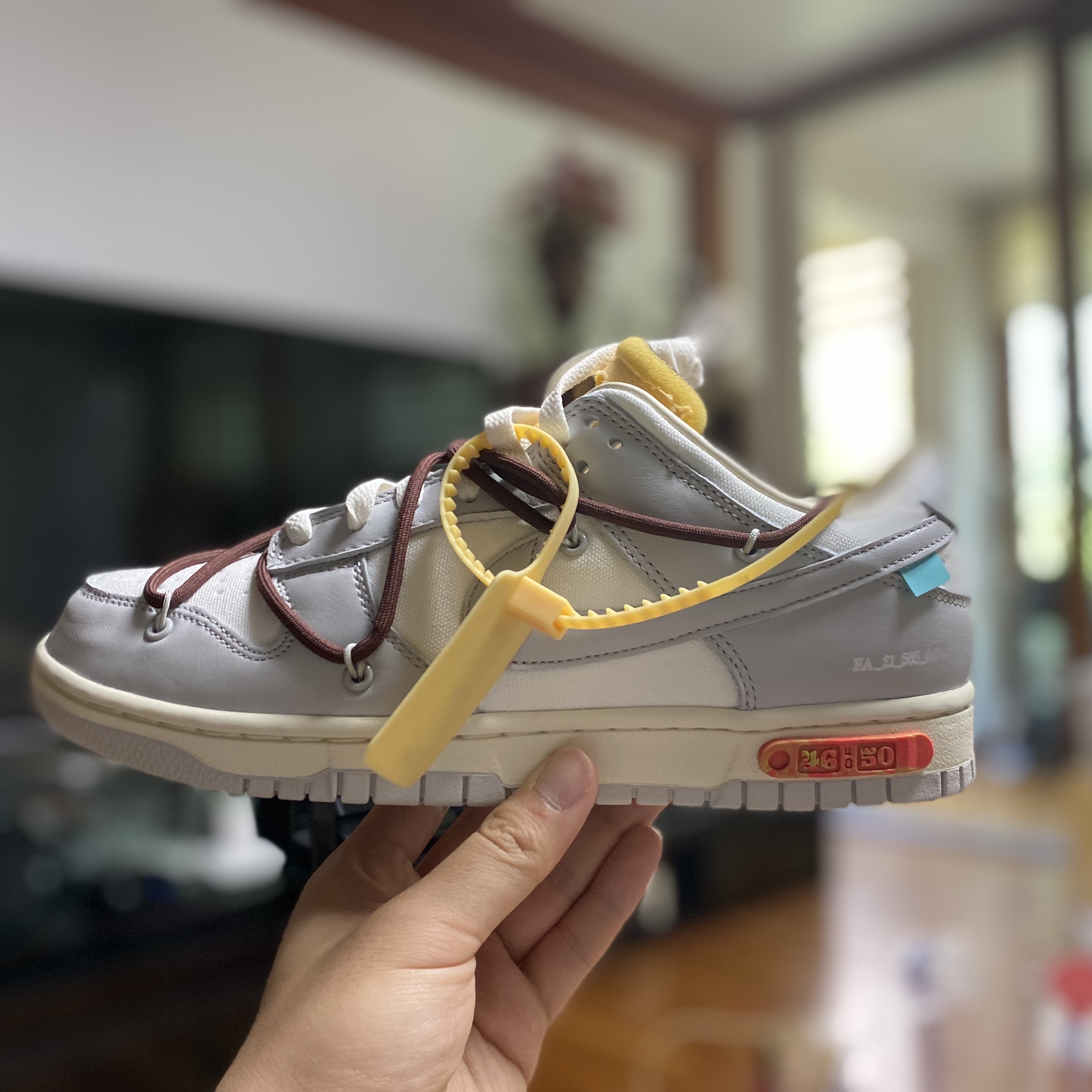 Nike x Off-White Dunk Low The 50 - Lot 46 착용 스타일 - 3