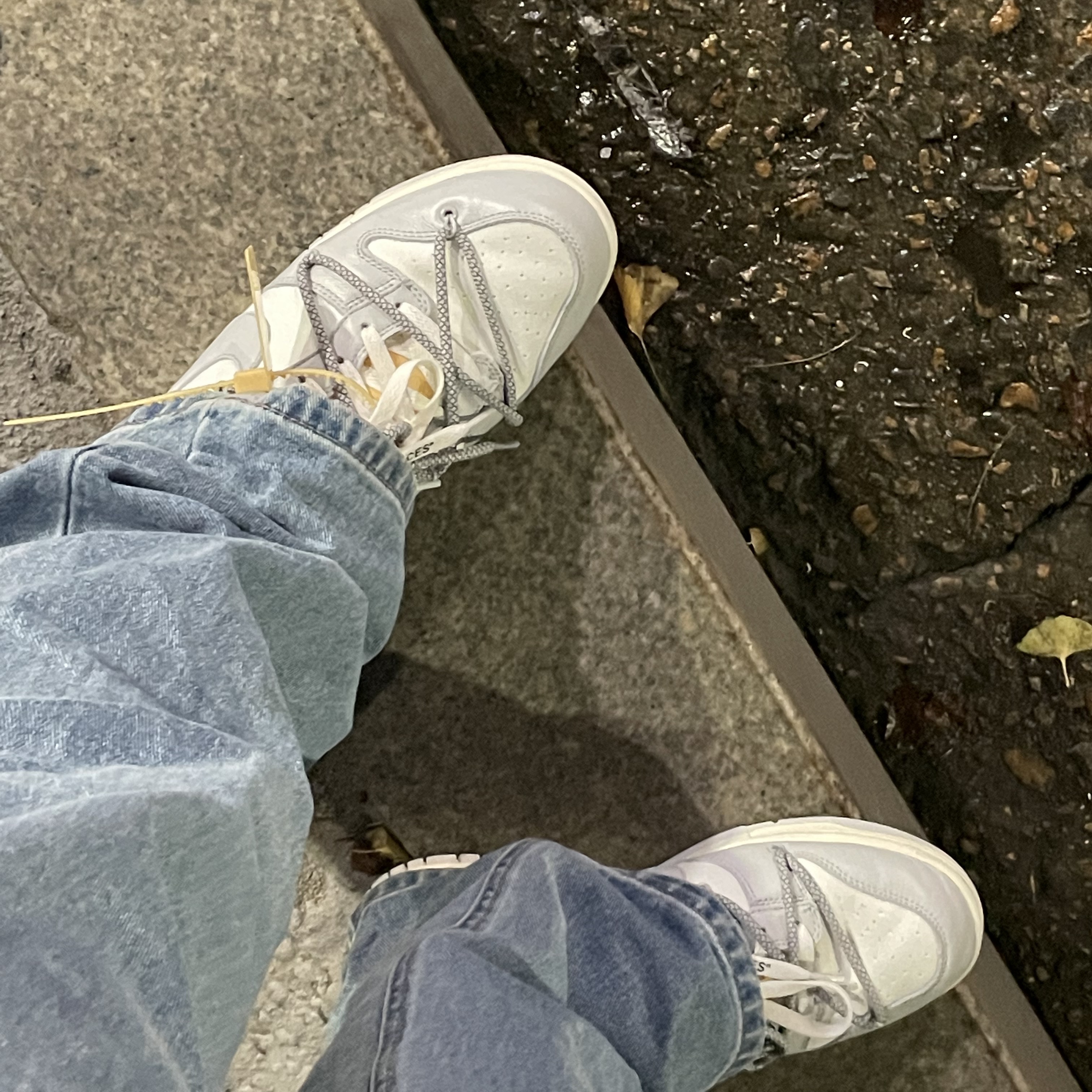 Nike x Off-White Dunk Low The 50 - Lot 46 착용 스타일
