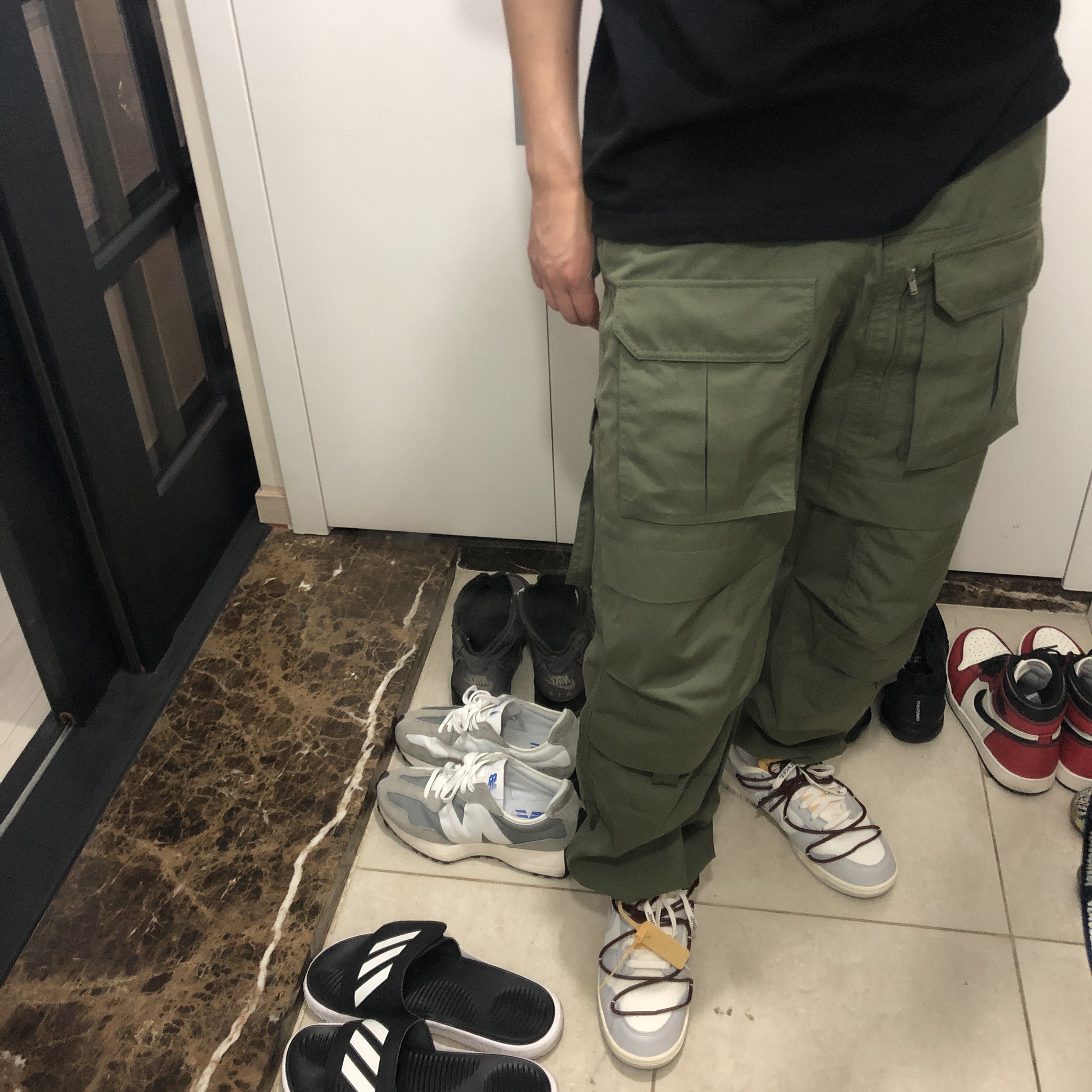 Nike x Off-White Dunk Low The 50 - Lot 46 착용 스타일 - 2