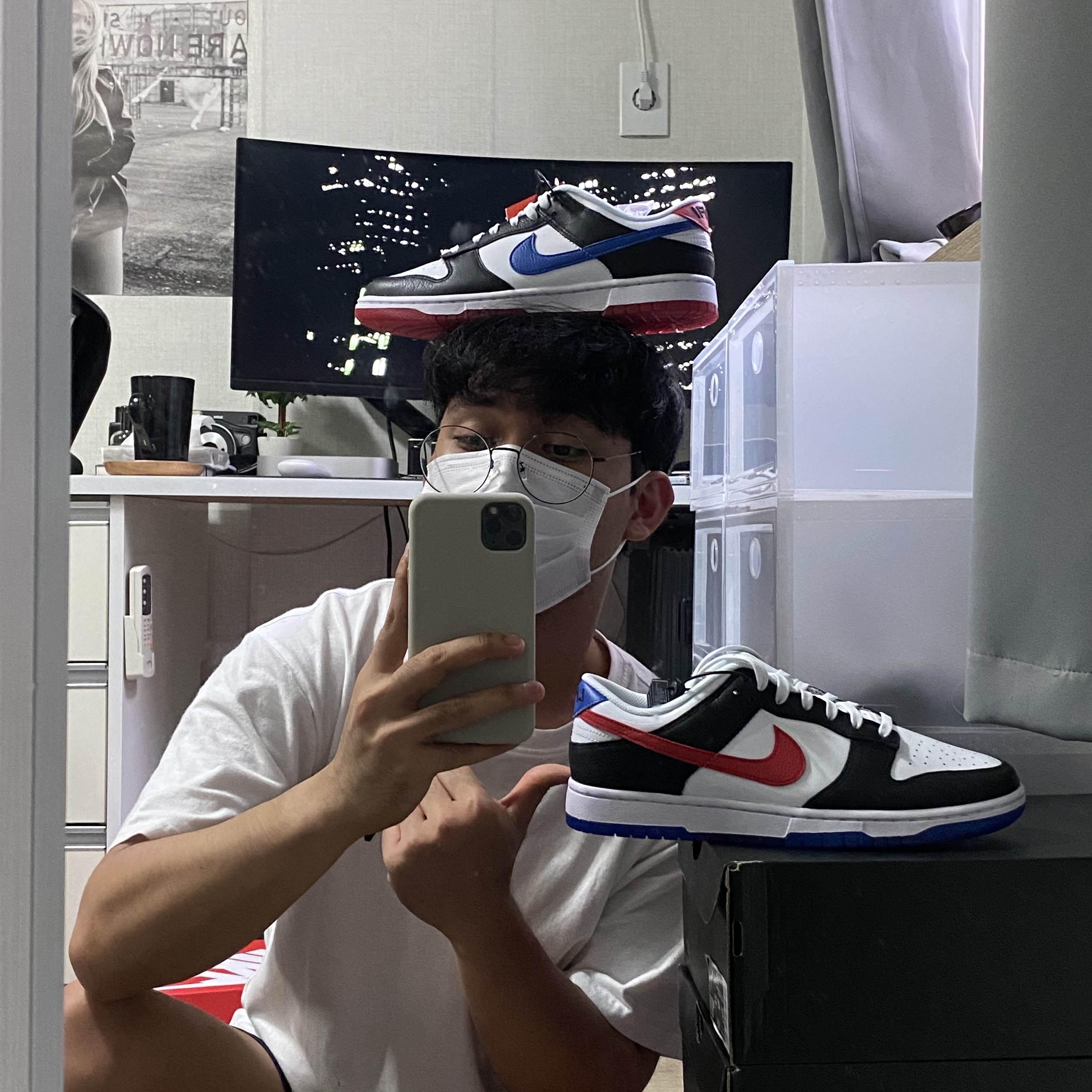Nike Dunk Low SE Seoul 착용 스타일 - 1