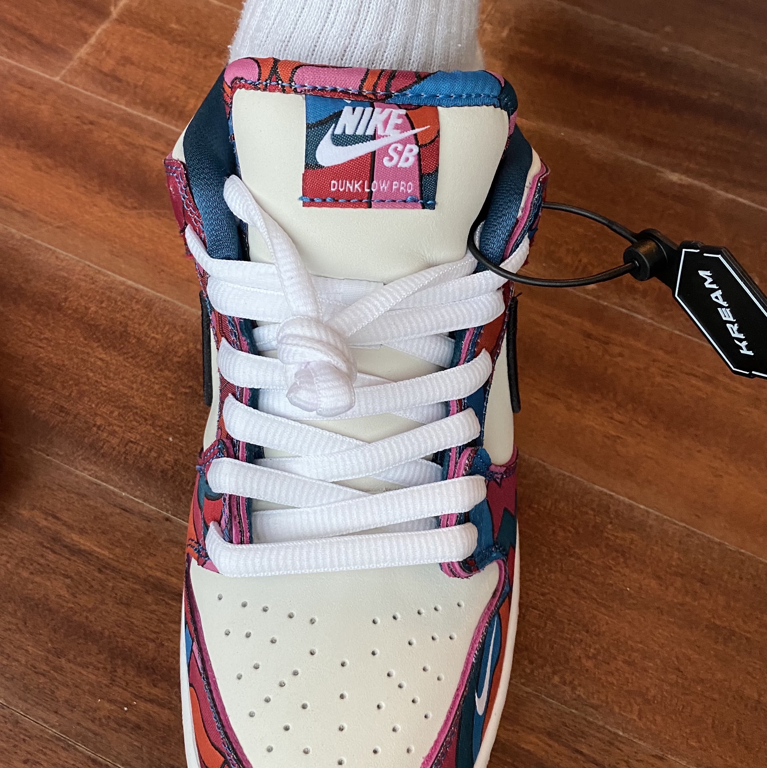 Nike x Parra SB Dunk Low Pro Abstract Art 착용 스타일 - 1