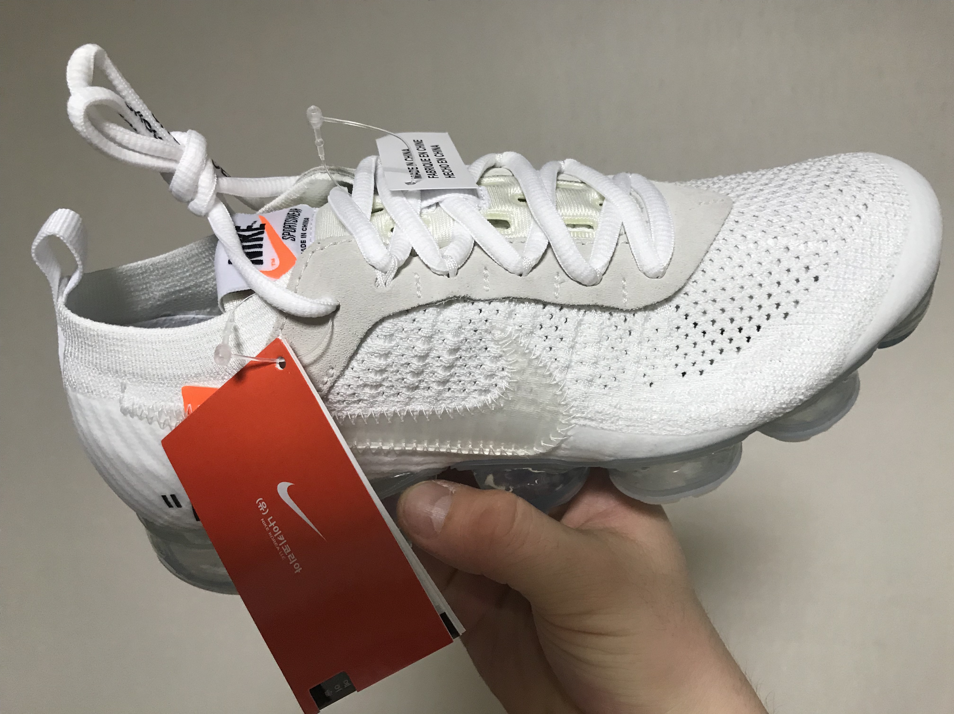 Nike x Off-White Air VaporMax V2 White 착용 스타일