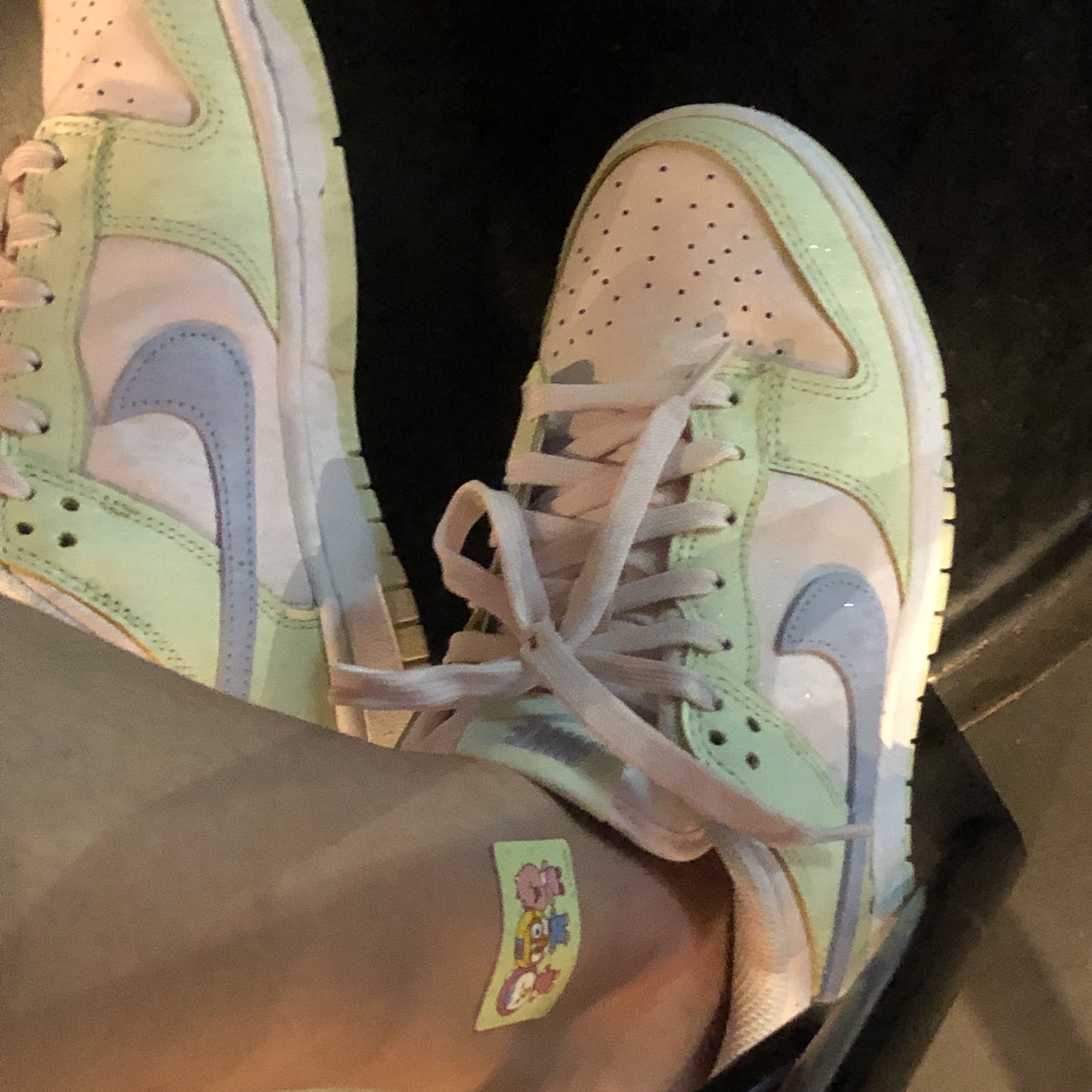 (W) Nike Dunk Low Light Soft Pink 착용 스타일 - 2