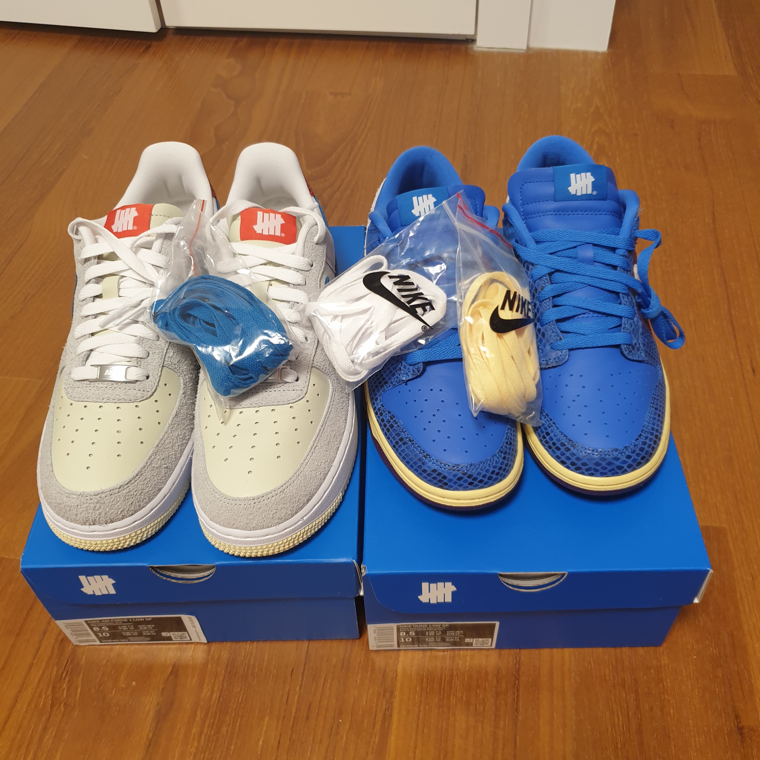 Nike x Undefeated Air Force 1 Low SP 5 On It 착용 스타일 - 4