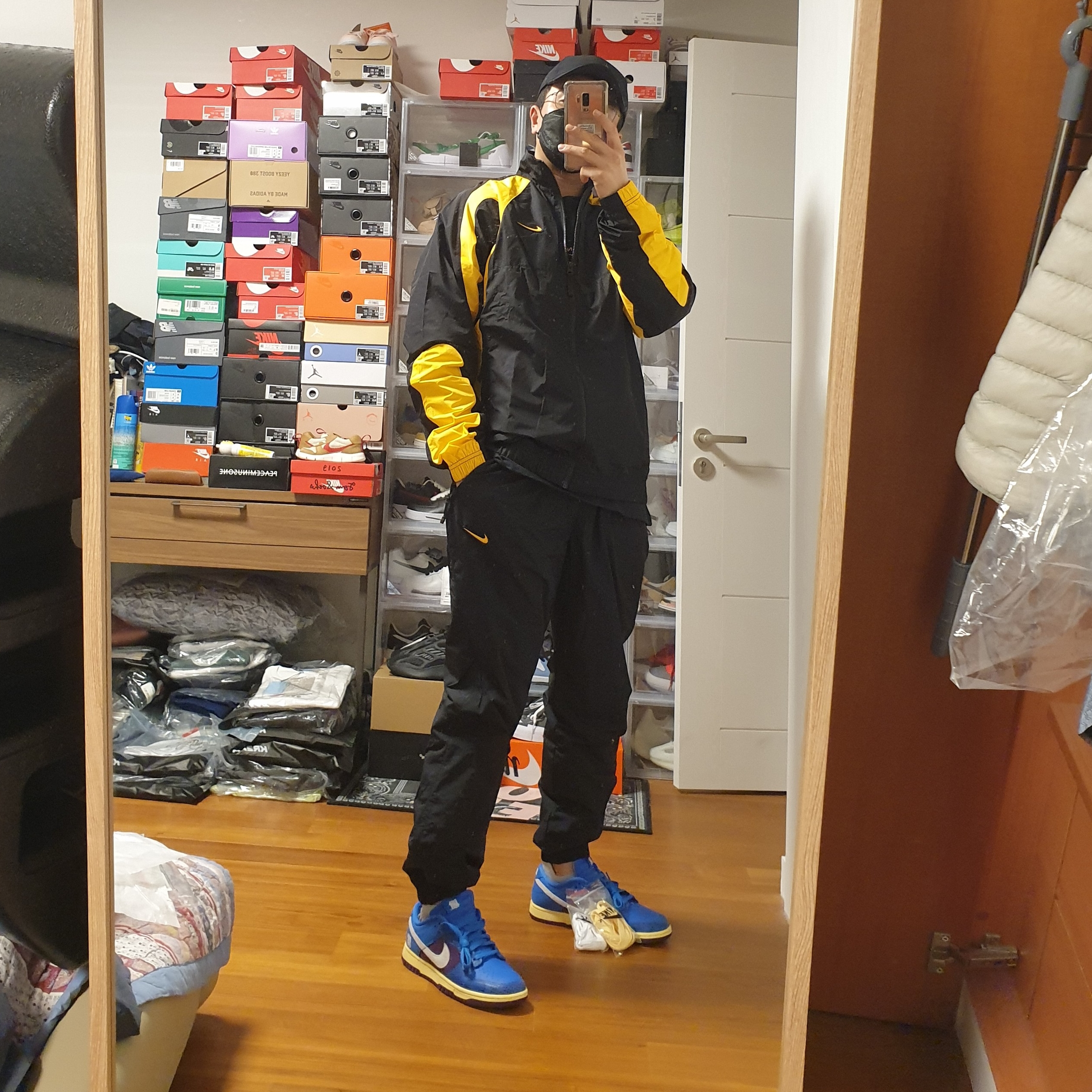 Nike x Drake Nocta Essential Track Jacket - US/EU, Nike x Drake Nocta Essential Track Pants Black - US/EU 착용 스타일 - 1