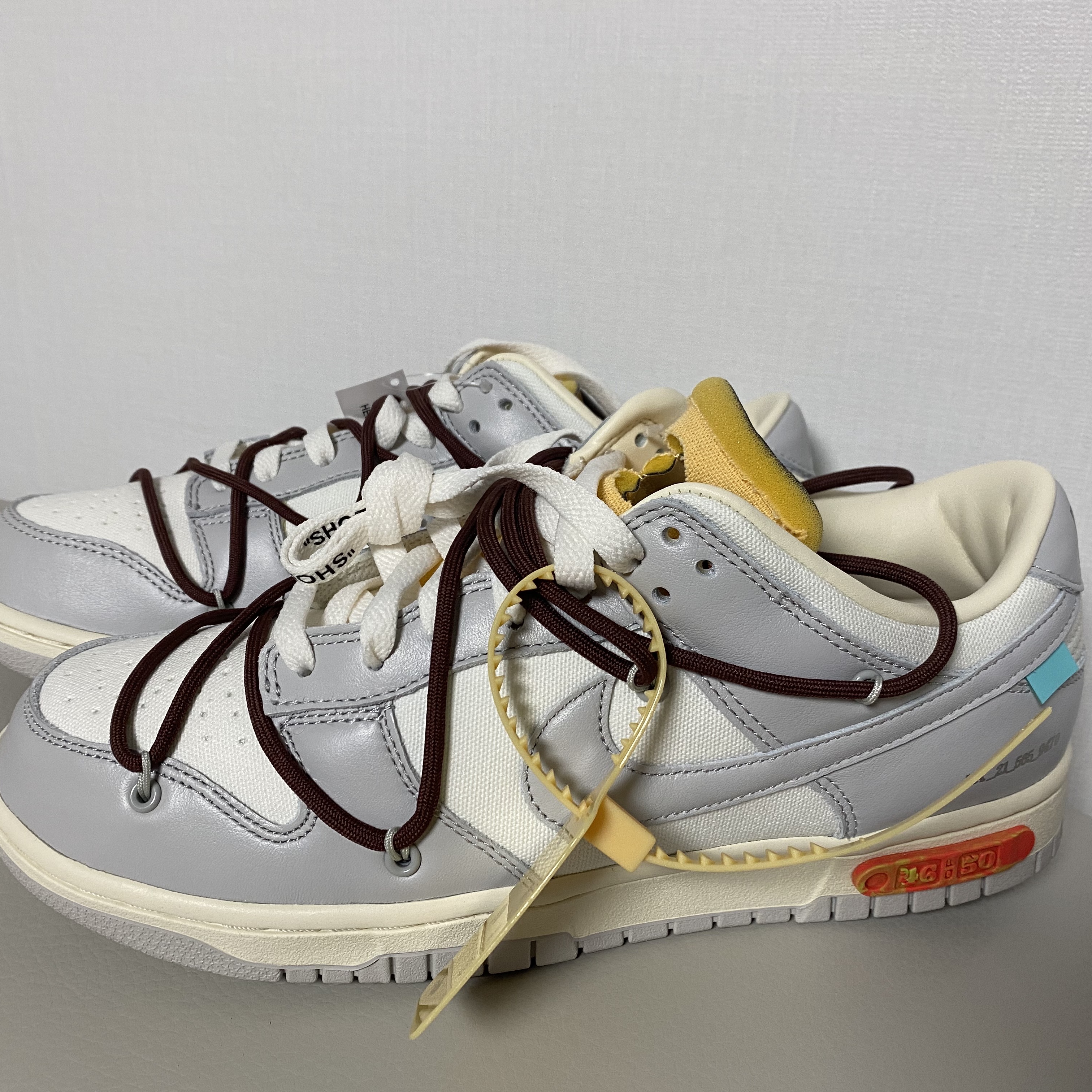 Nike x Off-White Dunk Low The 50 - Lot 46 착용 스타일 - 2