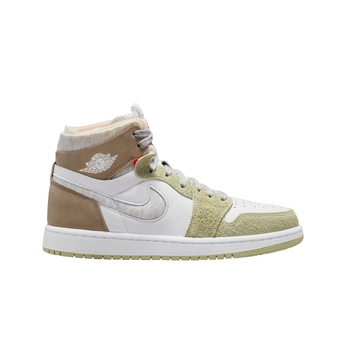 (W) 조던 1 줌 에어 컴포트 올리브 아우라((W) Jordan 1 Zoom Air CMFT Olive Aura)