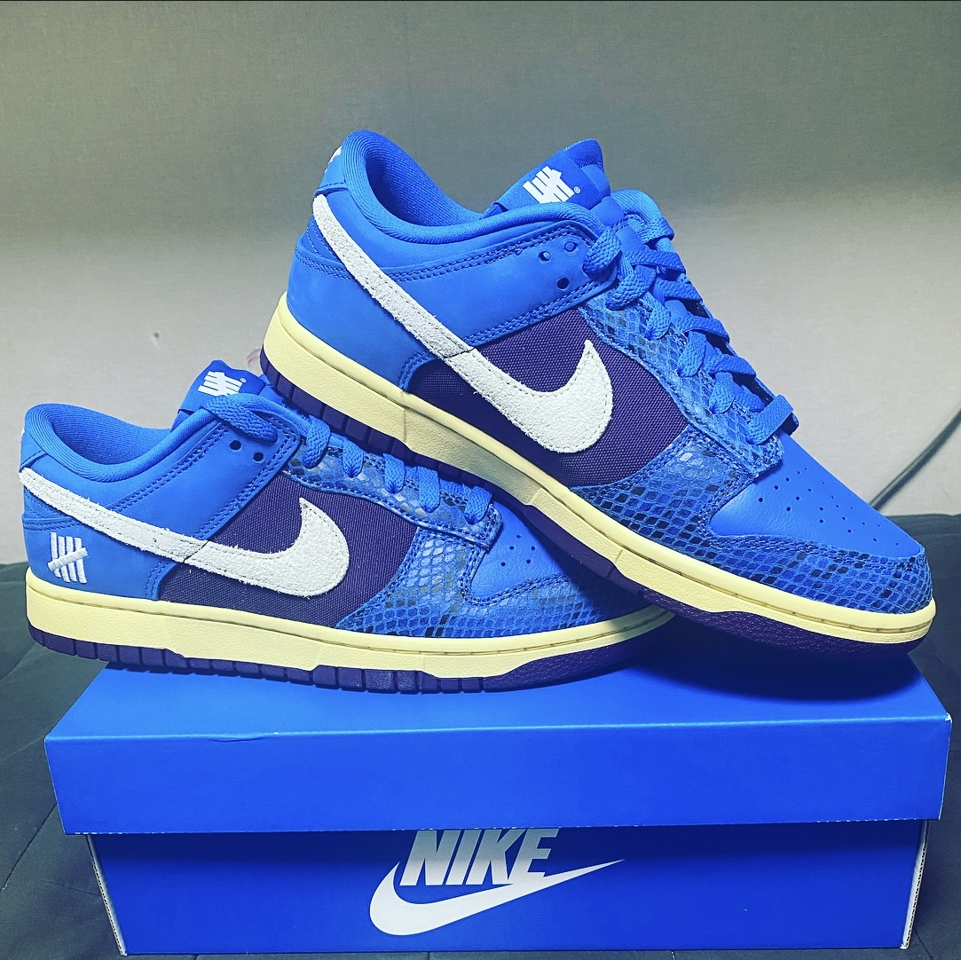 Nike x Undefeated Dunk Low SP 5 On It 착용 스타일