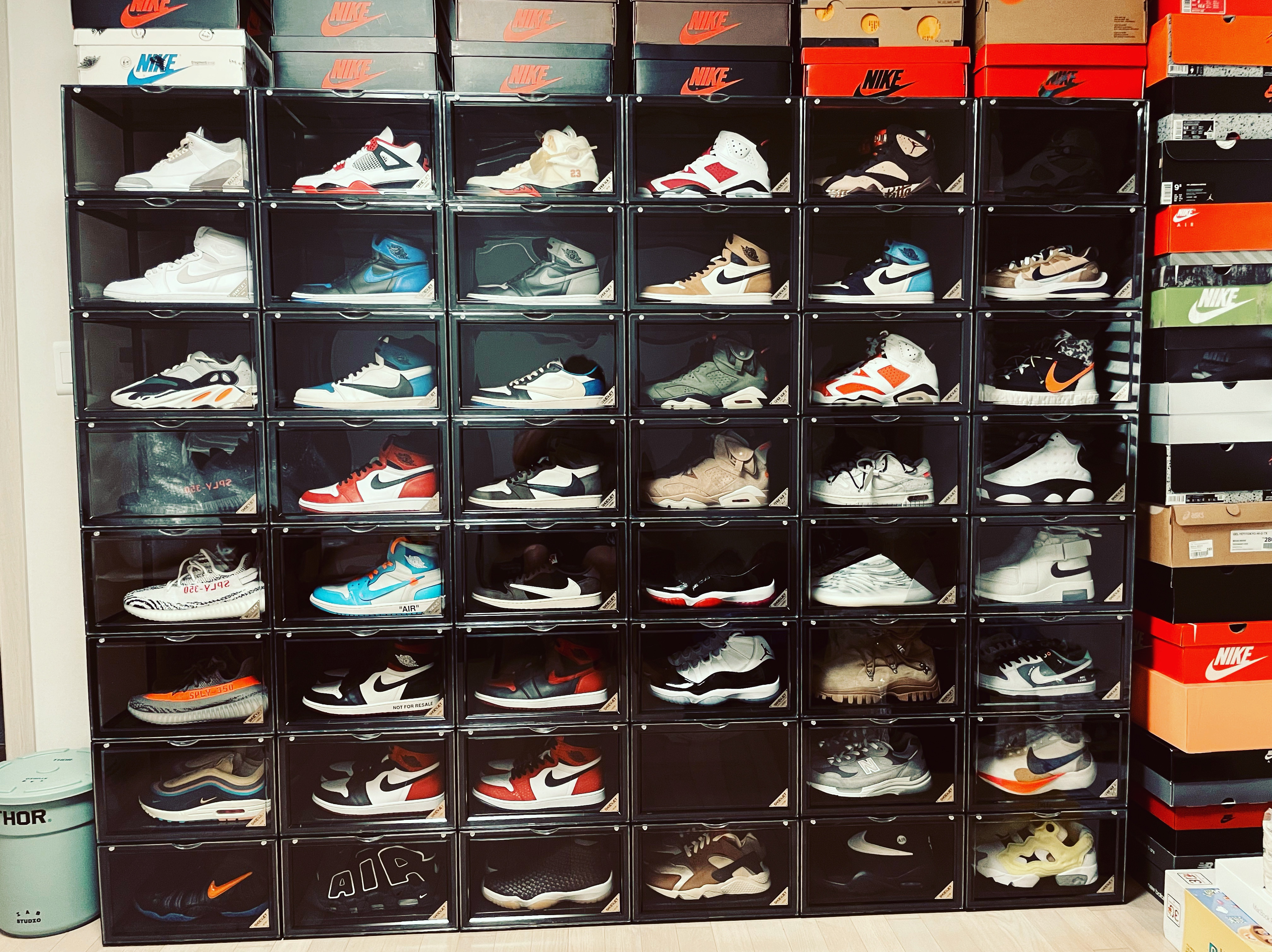 Jordan 1 x Travis Scott x Fragment Retro Low OG SP Military Blue, Jordan 1 x Travis Scott x Fragment Retro High OG SP Military Blue 착용 스타일