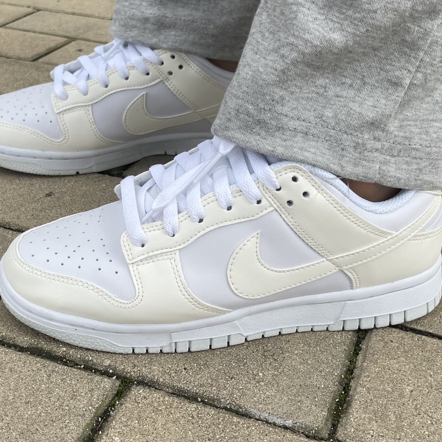 (W) Nike Dunk Low Next Nature Sail 착용 스타일