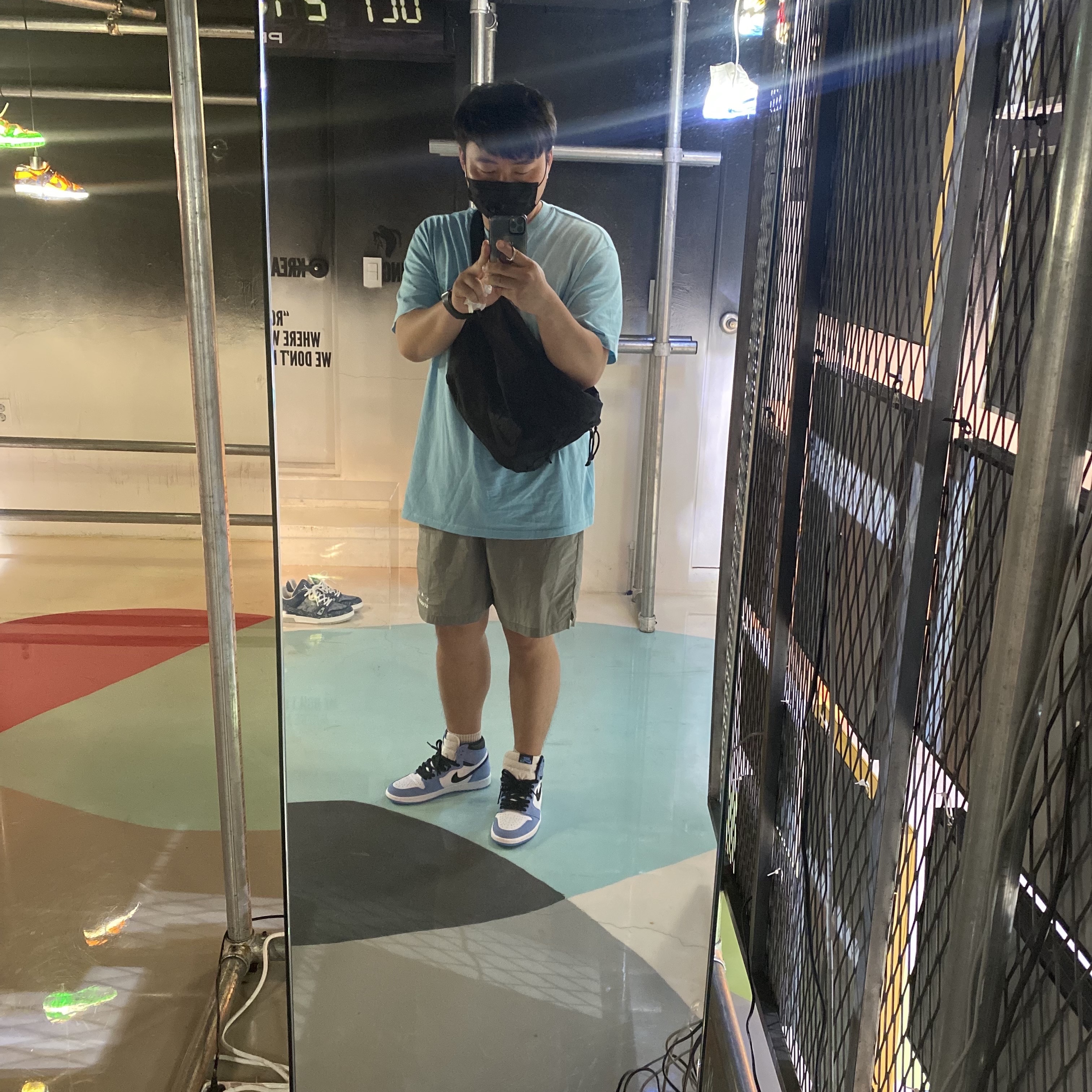 Nike x Undefeated Air Force 1 Low SP 5 On It, Nike x Undefeated Dunk Low SP 5 On It 착용 스타일 - 2