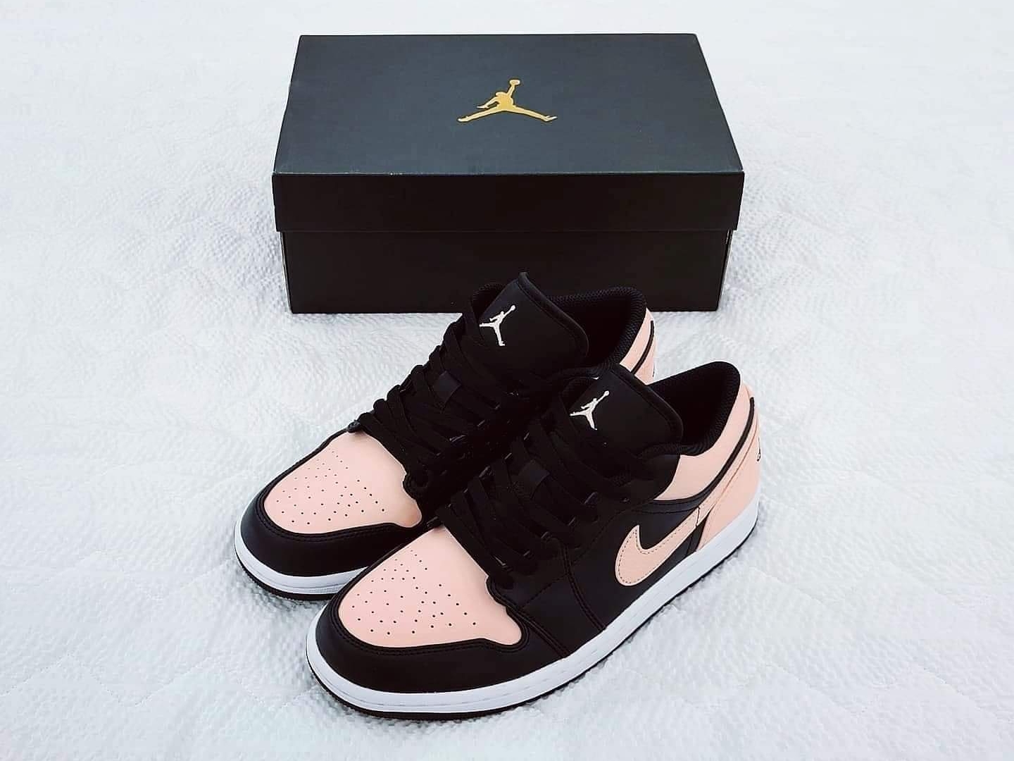Jordan 1 Low Crimson Tint 착용 스타일 - 1