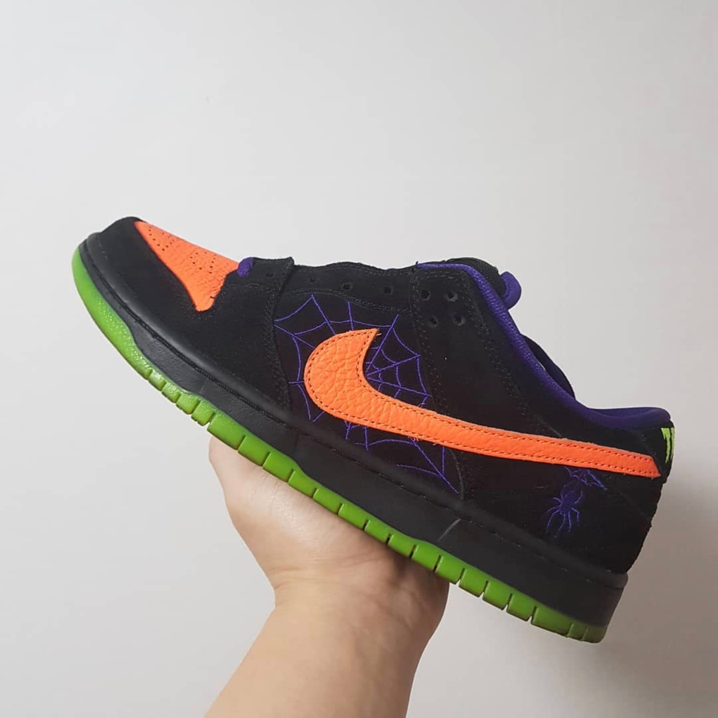 Nike SB Dunk Low Pro Night of Mischief Halloween 착용 스타일