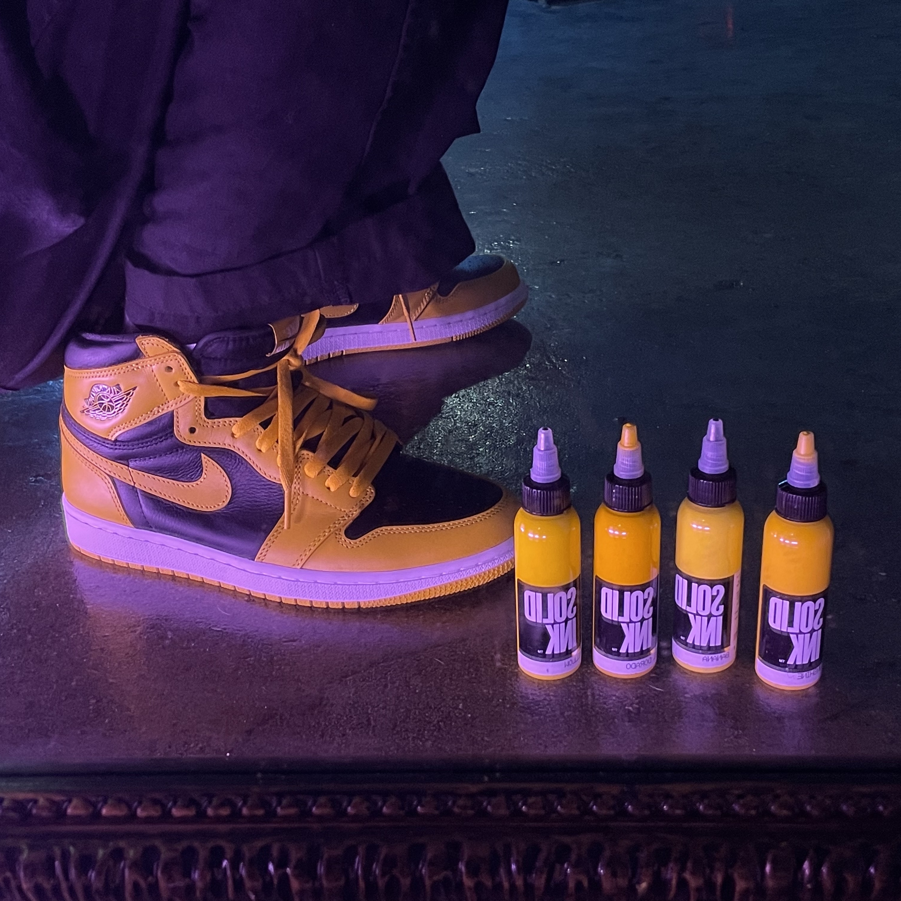Jordan 1 Retro High OG Pollen 착용 스타일 - 3