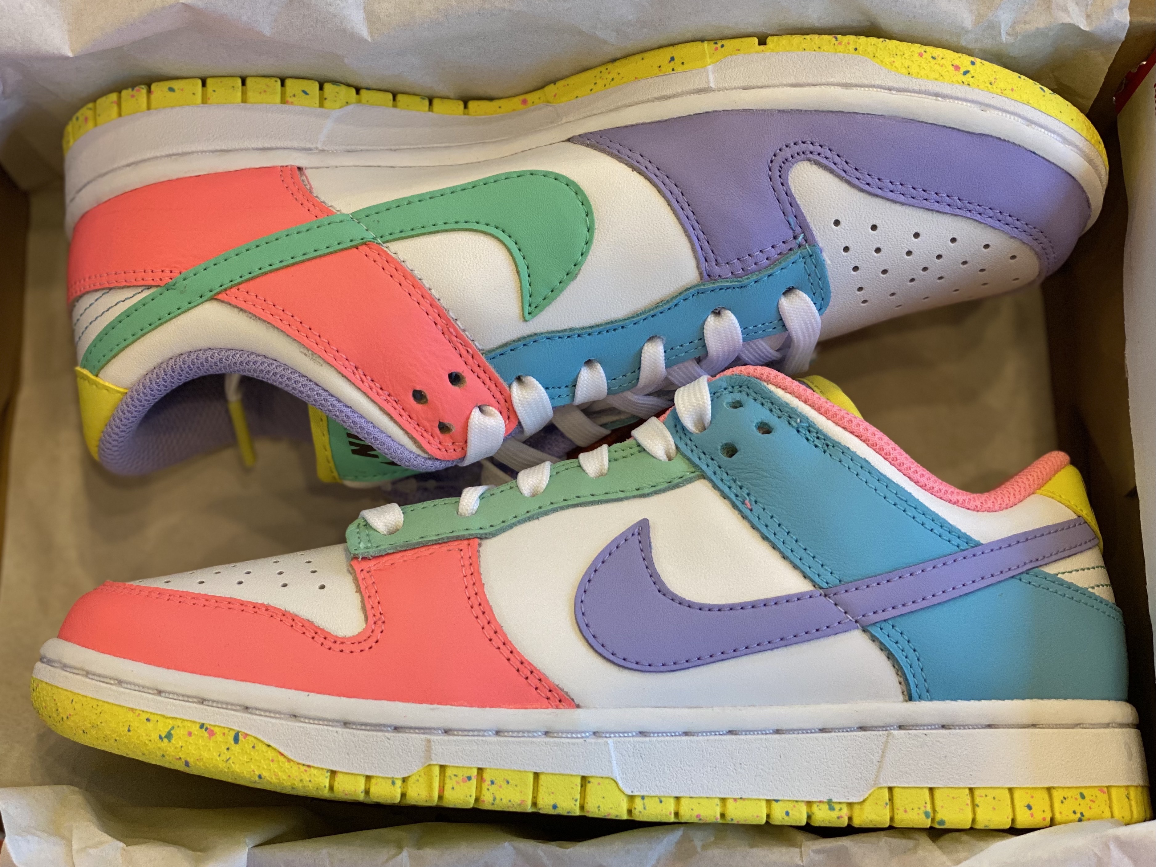 (W) Nike Dunk Low SE Candy 착용 스타일 - 3