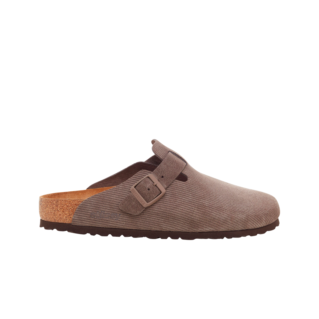 버켄스탁 x 스투시 보스턴 클로그 앤트러사이트