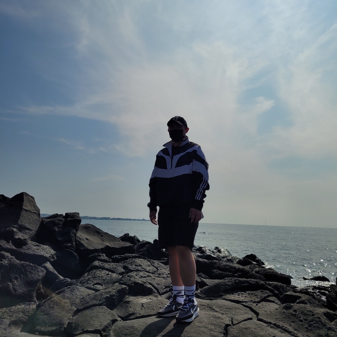 Nike x Sacai LDWaffle Black 착용 스타일