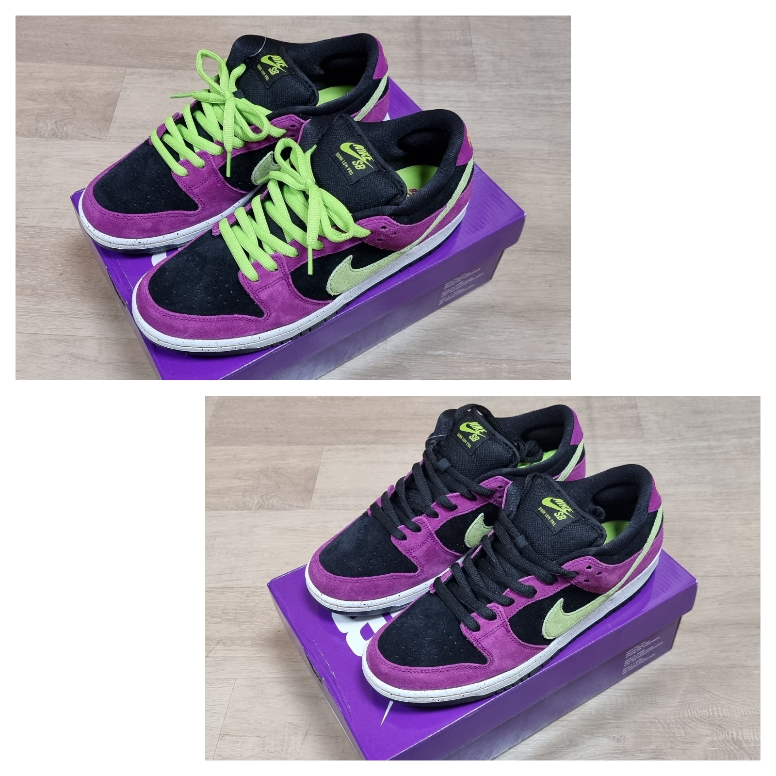 Nike SB Dunk Low Pro Red Plum 착용 스타일