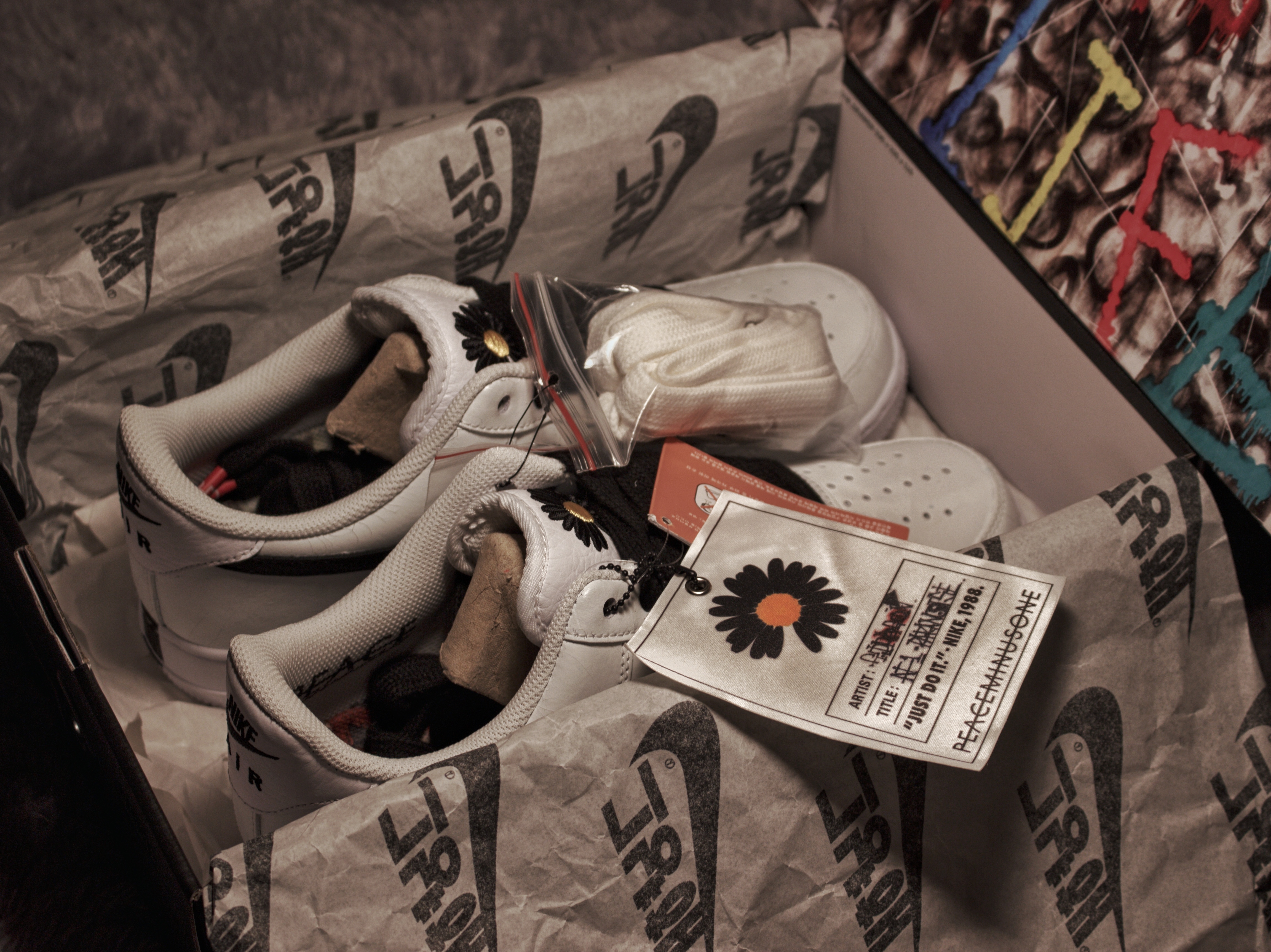 Nike x Peaceminusone Air Force 1 Low Para-Noise 2.0 착용 스타일 - 2