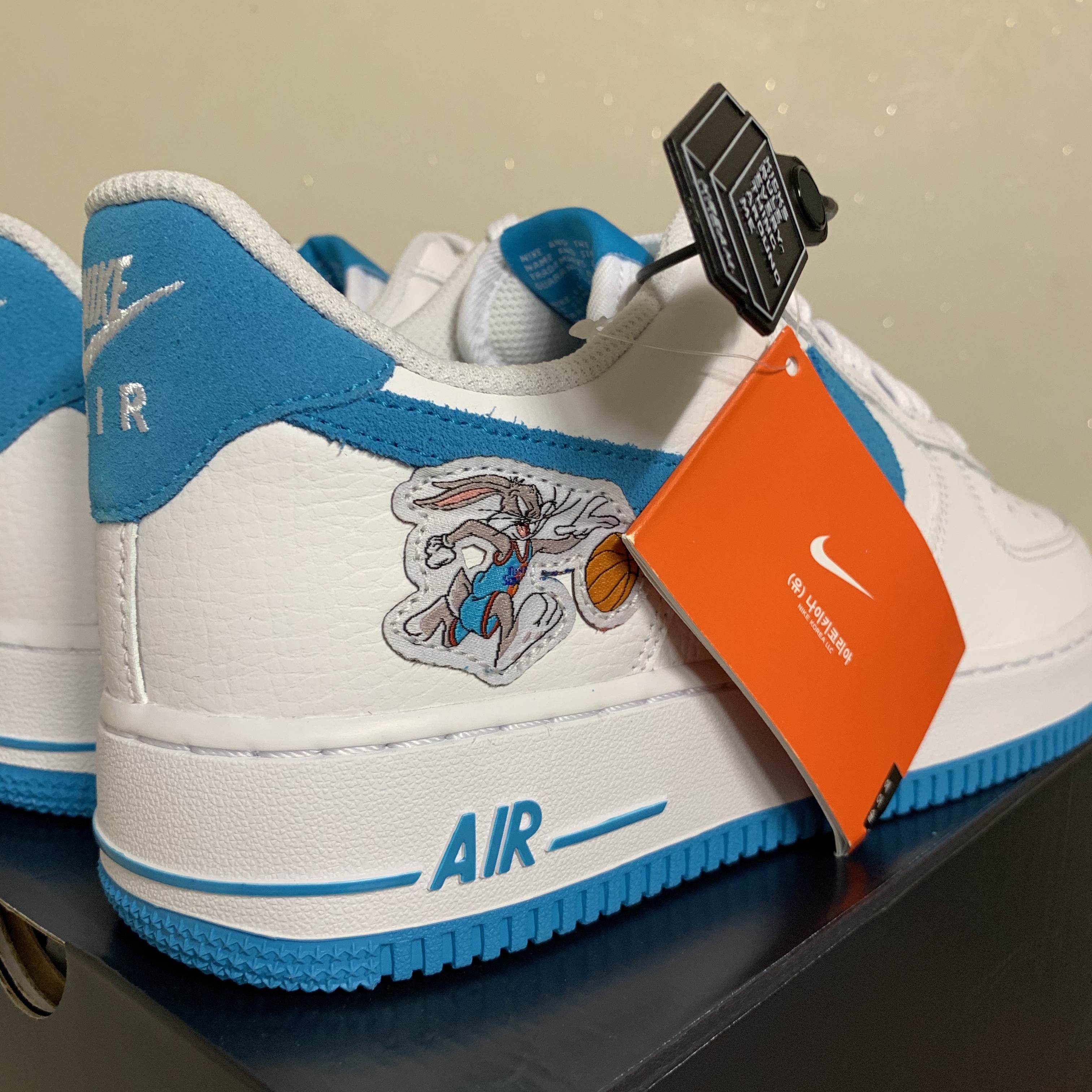 Nike x Space Jam: A New Legacy Air Force 1 '07 Tune Squad 착용 스타일 - 4