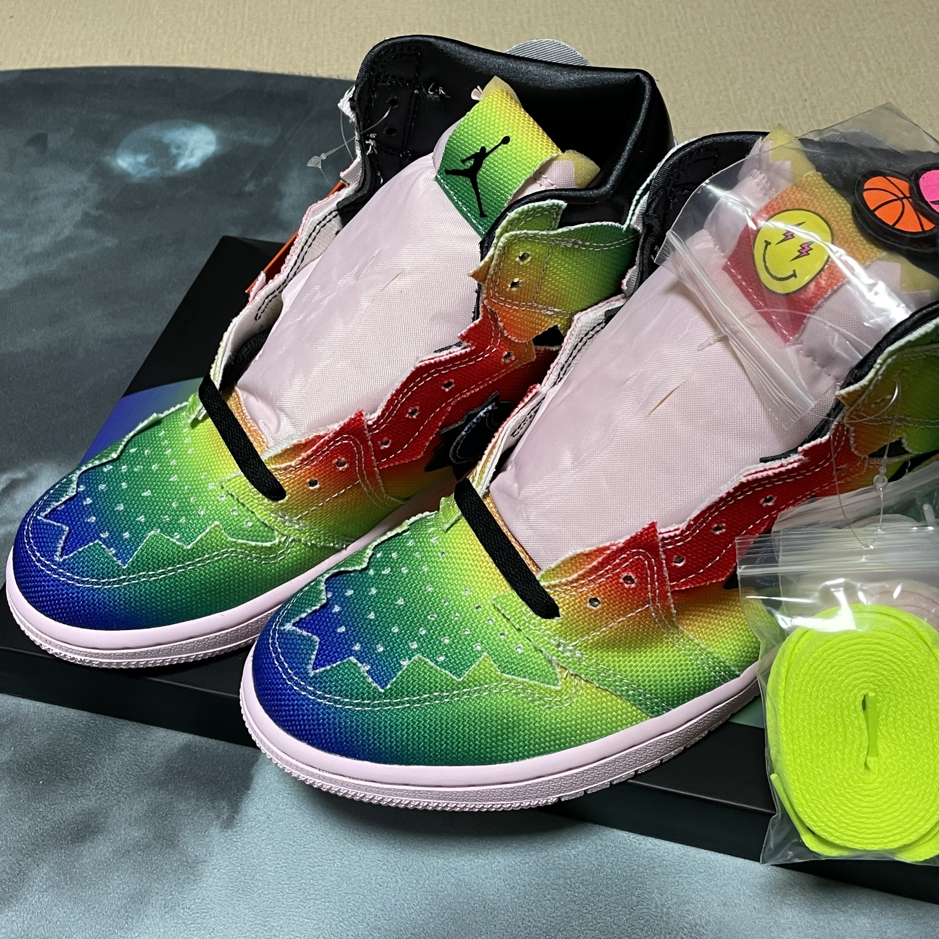 Jordan 1 x J Balvin Retro High OG 착용 스타일 - 2