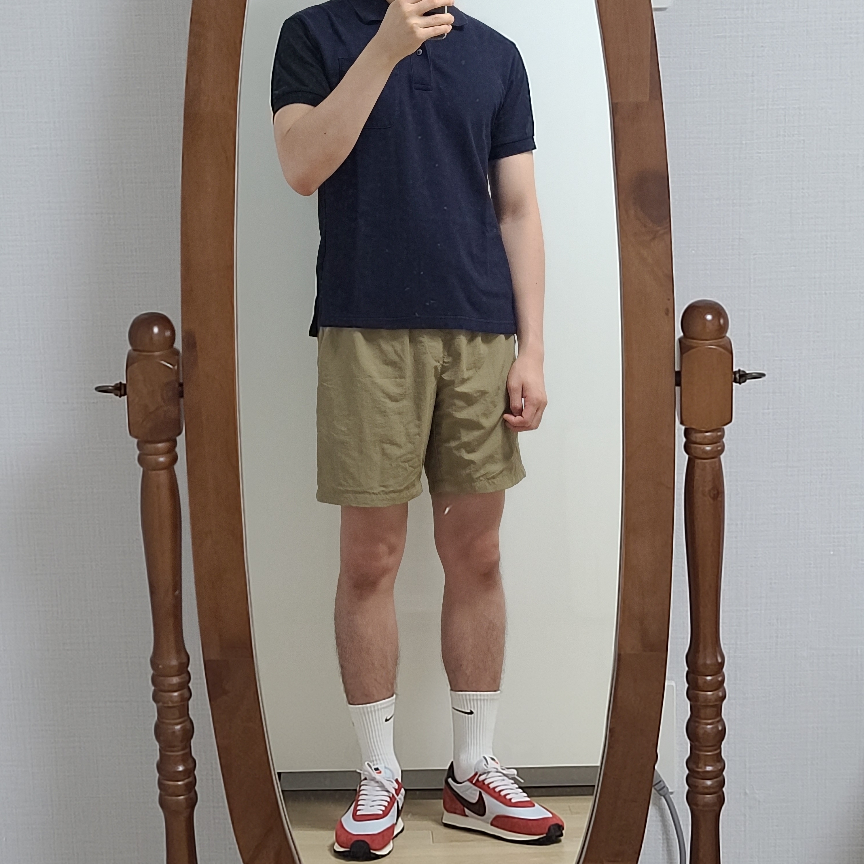 Nike Daybreak Pure Platinum 착용 스타일