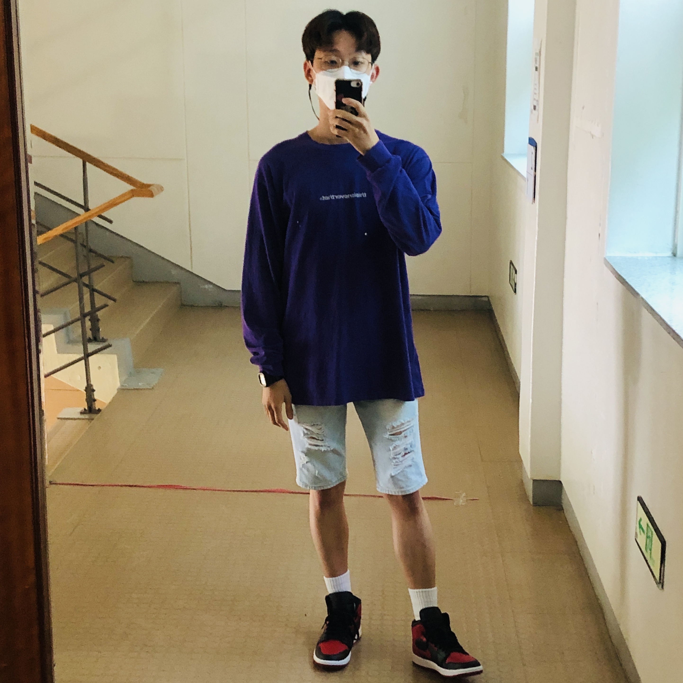 Jordan 1 Mid Bred Banned 2020 착용 스타일