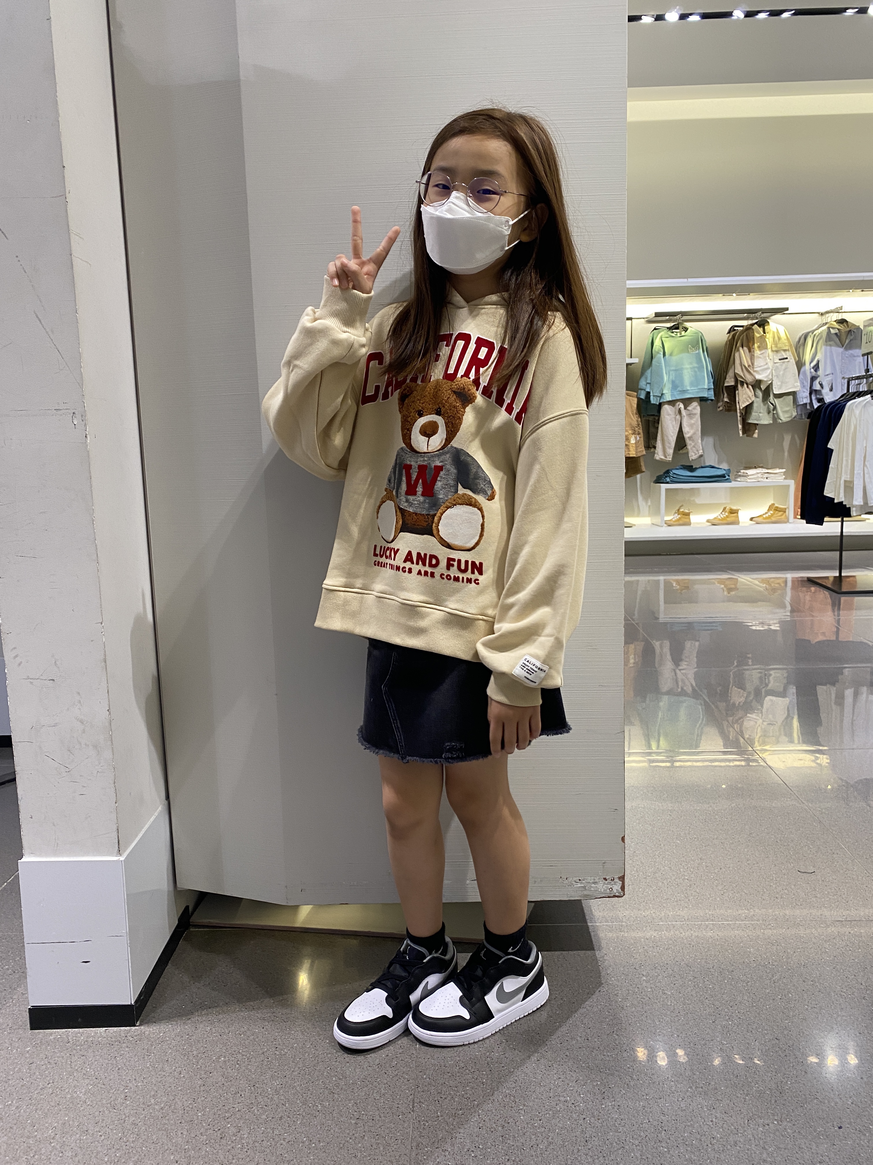 (PS) Jordan 1 Low Alt Black Particle Grey 착용 스타일