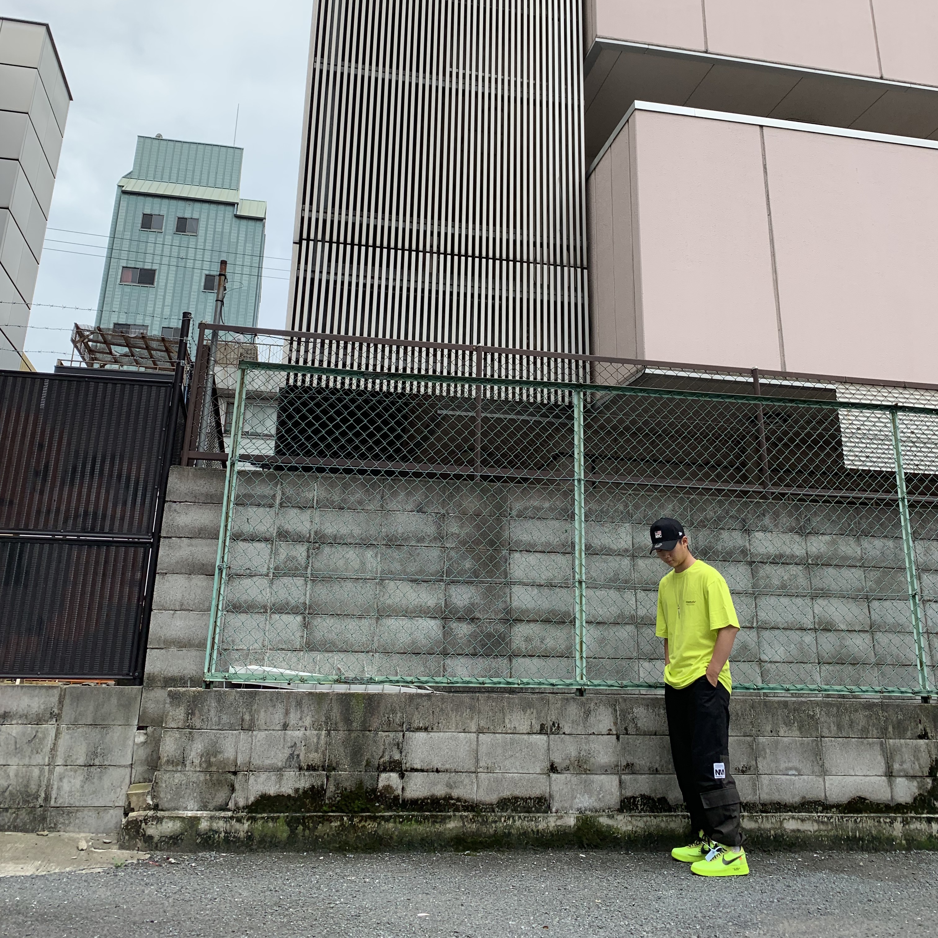 Nike x Off-White Air Force 1 Low Volt 착용 스타일