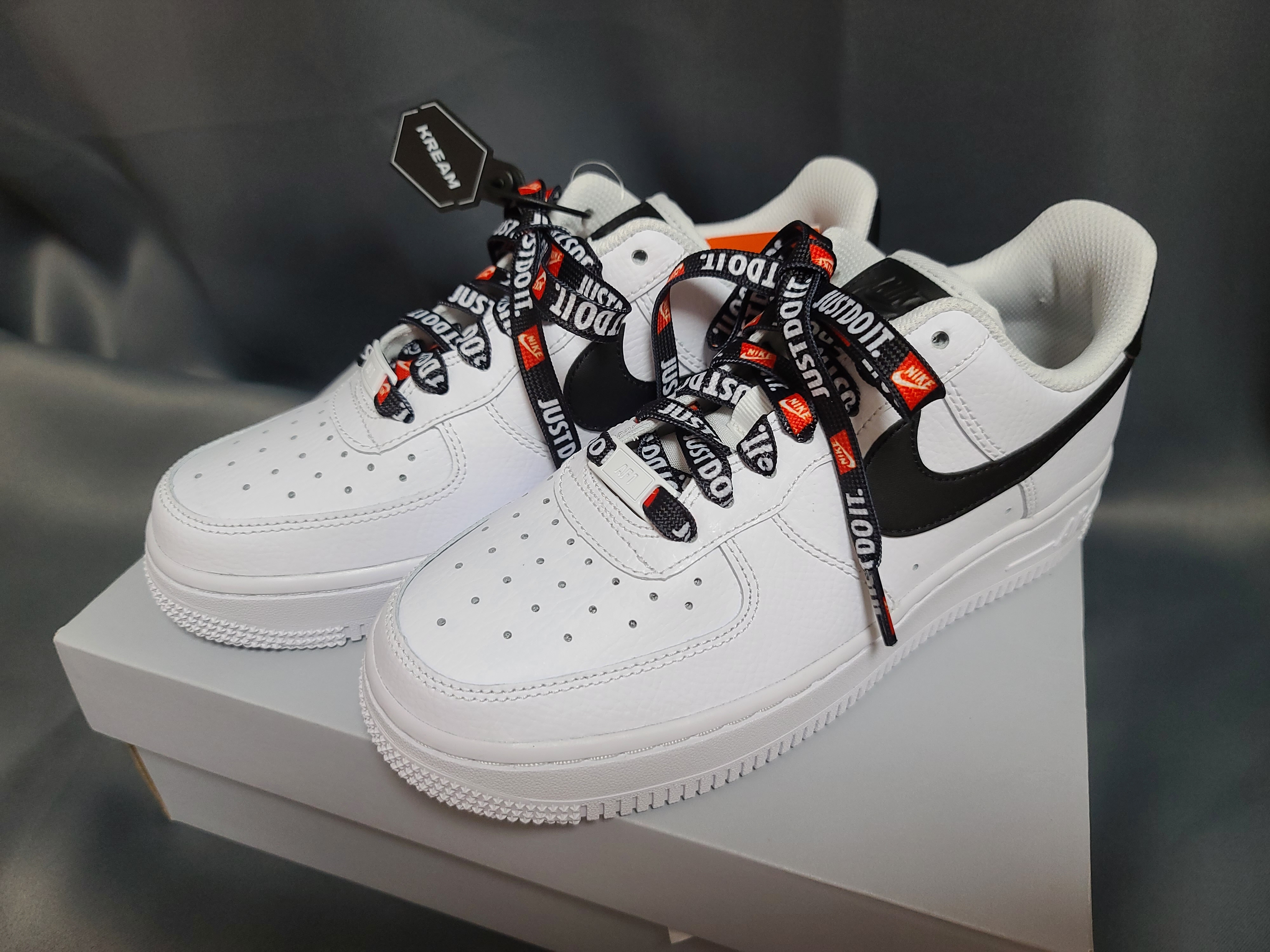 Nike Air Force 1 '07 White Black 착용 스타일