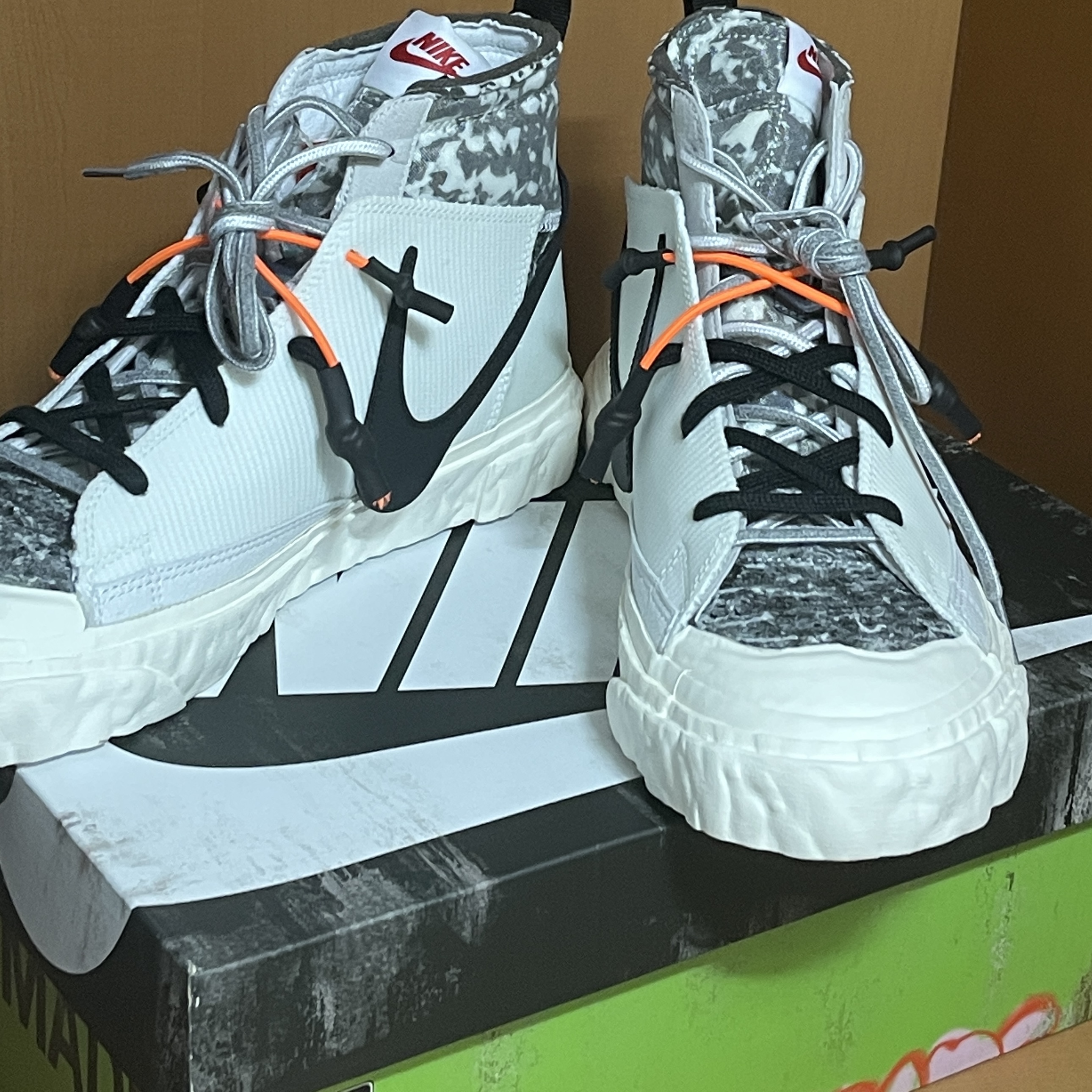 Nike x Readymade Blazer Mid White 착용 스타일