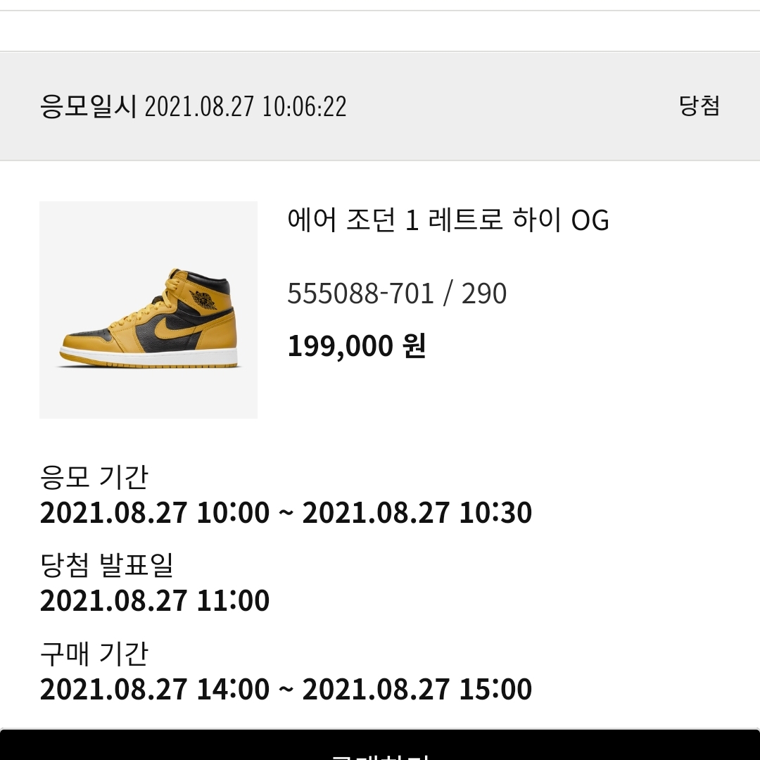 Jordan 1 Retro High OG Pollen 착용 스타일