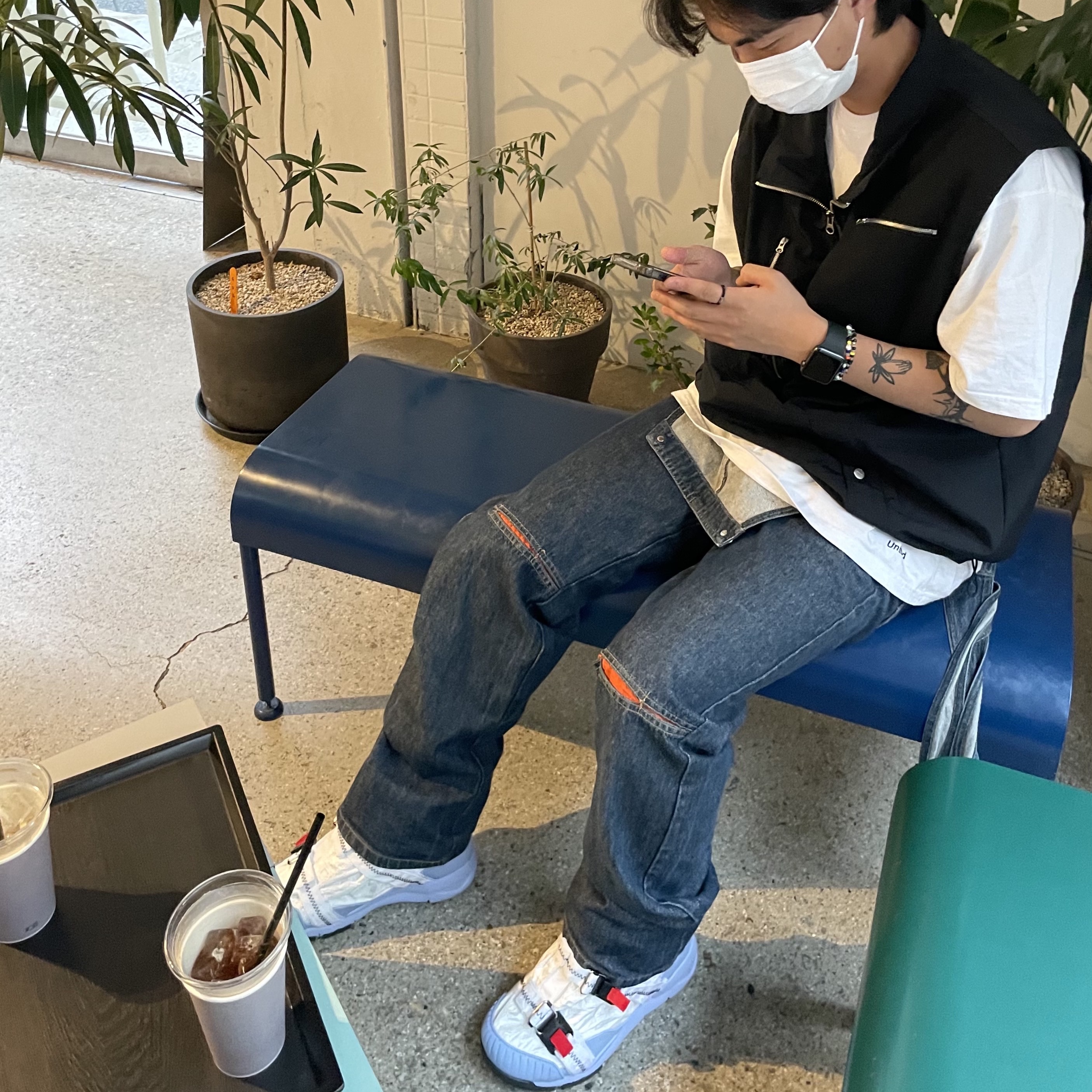 Nike x Tom Sachs Mars Yard Overshoe 3.0 착용 스타일 - 1
