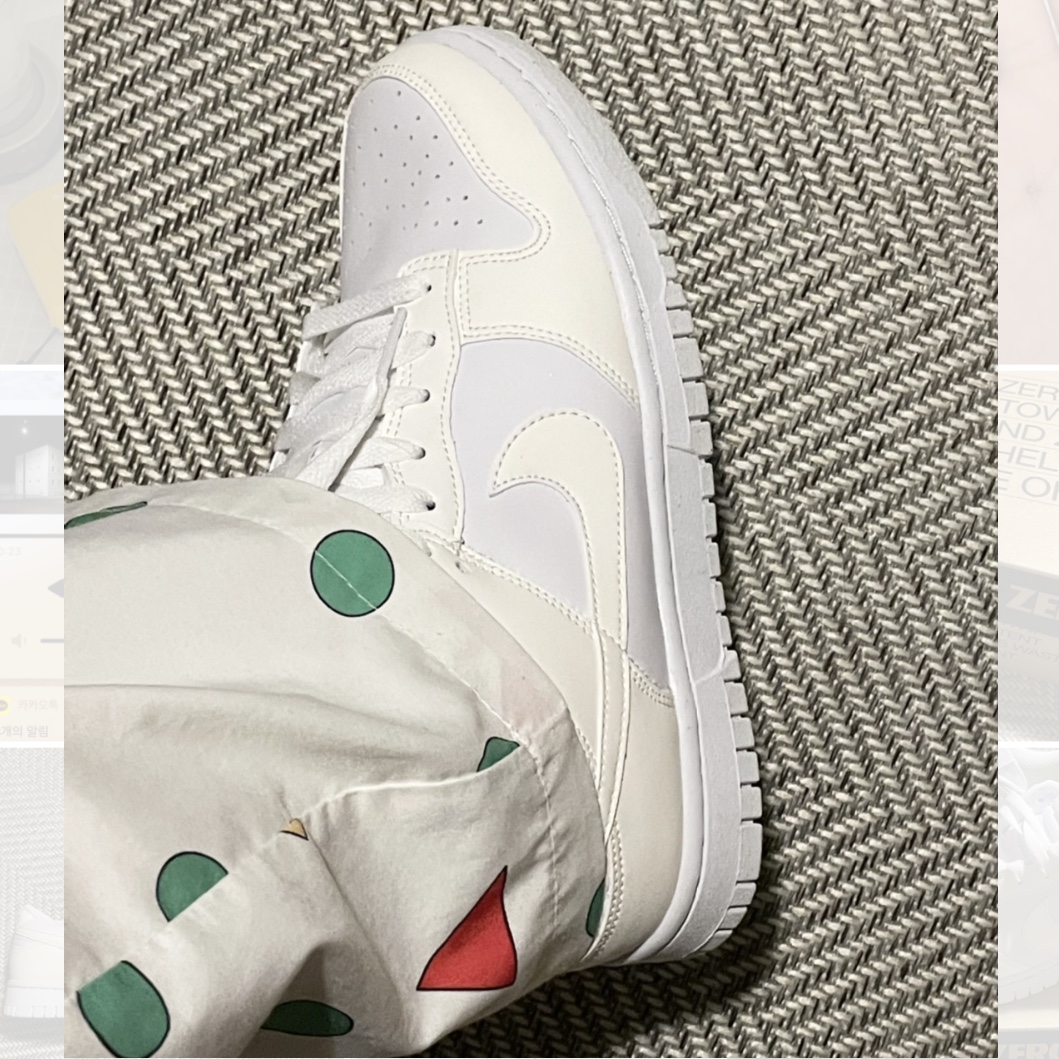 (W) Nike Dunk Low Next Nature Sail 착용 스타일
