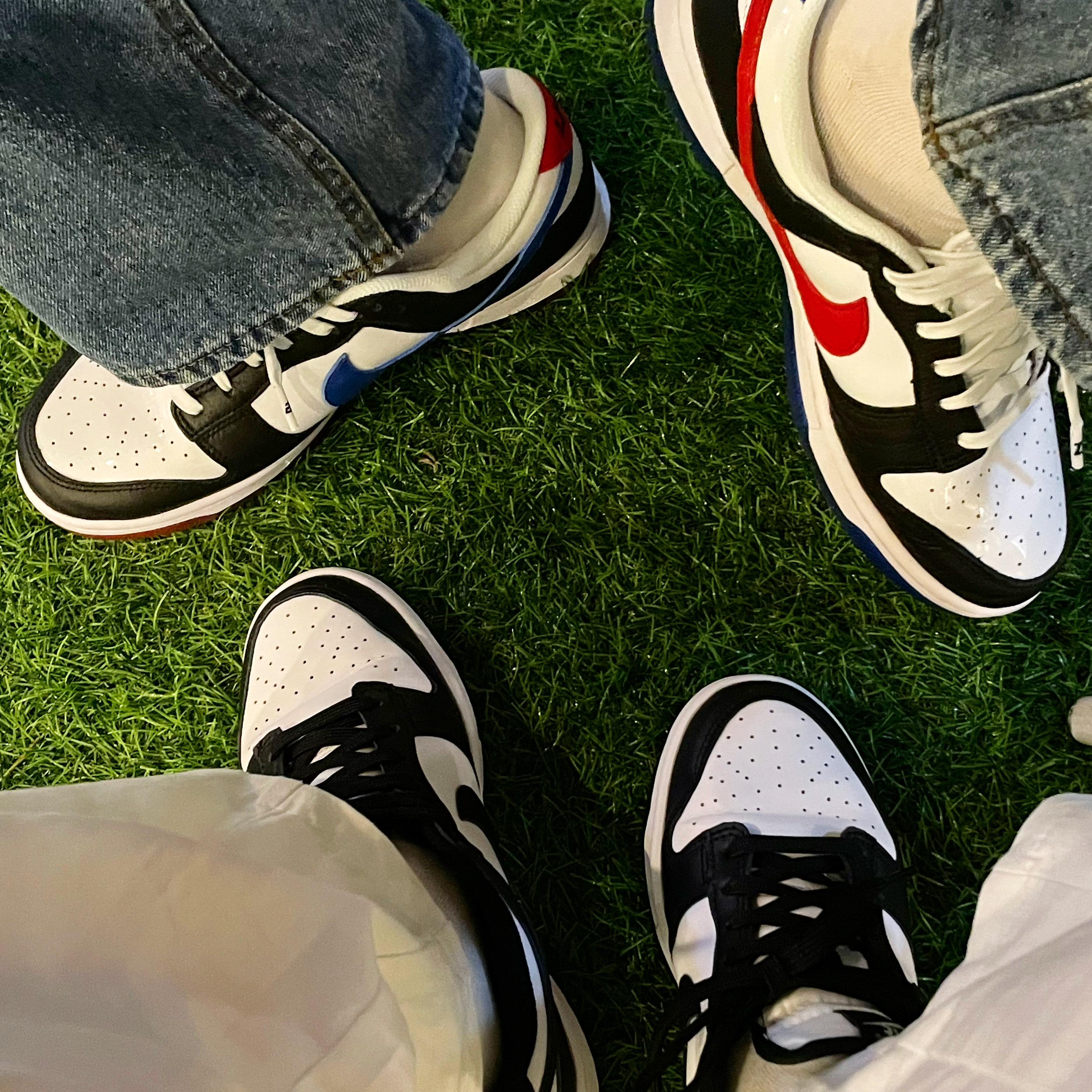 (W) Nike Dunk Low Black, Nike Dunk Low SE Seoul 착용 스타일