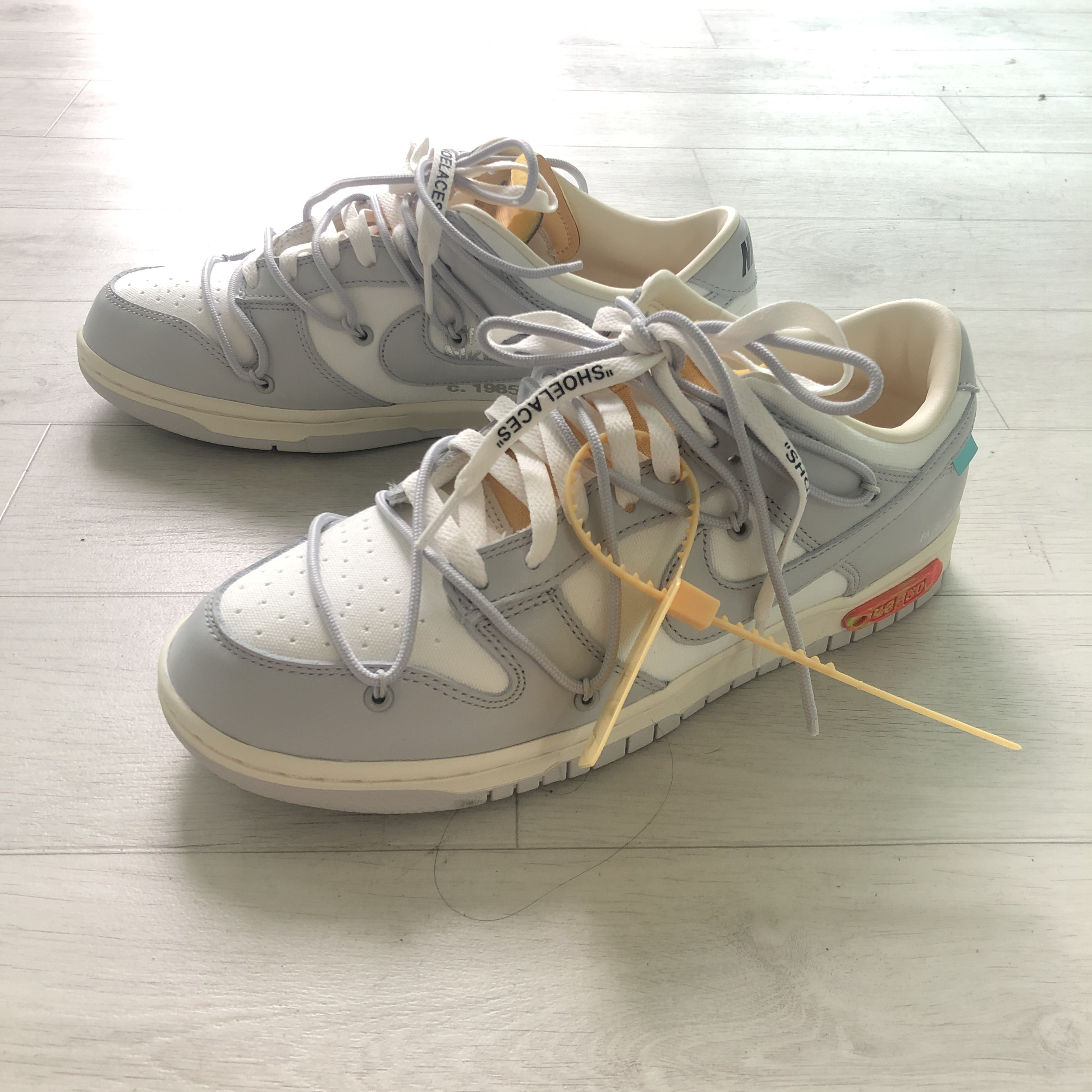 Nike x Off-White Dunk Low The 50 - Lot 46 착용 스타일