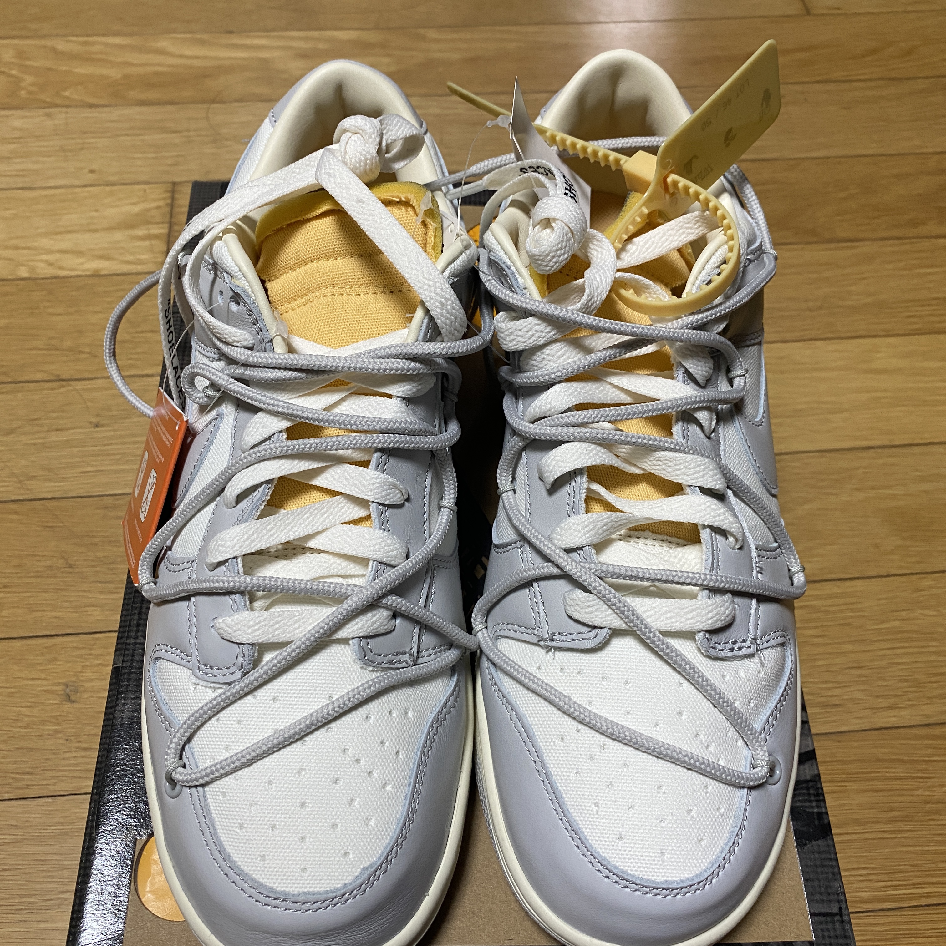 Nike x Off-White Dunk Low The 50 - Lot 46 착용 스타일 - 3