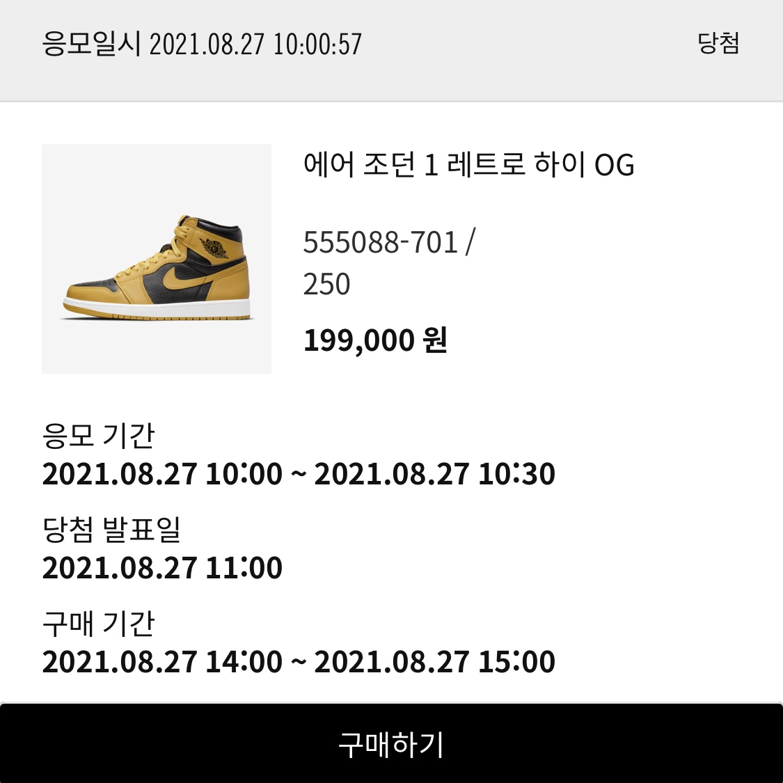 Jordan 1 Retro High OG Pollen 착용 스타일