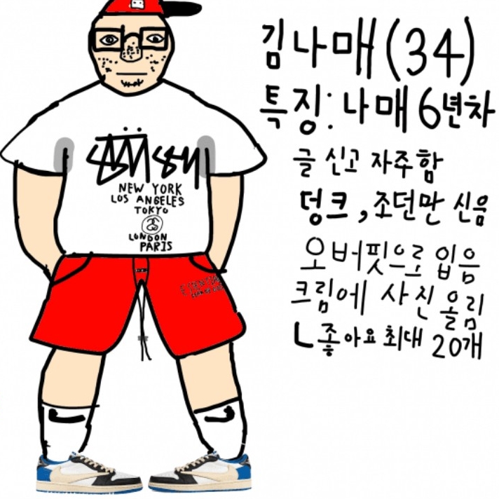 Jordan 1 x Travis Scott x Fragment Retro Low OG SP Military Blue, Nike x Stussy Water Shorts Habanero Red 착용 스타일
