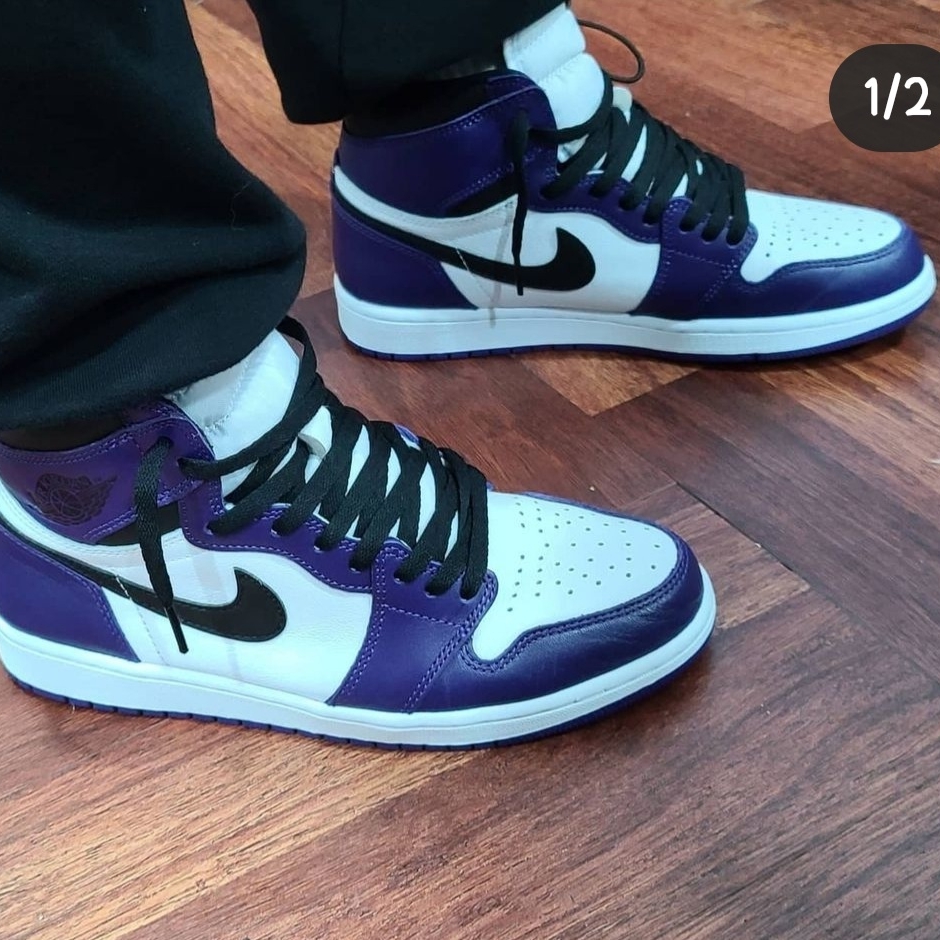 Jordan 1 Retro High OG Court Purple 2020 착용 스타일