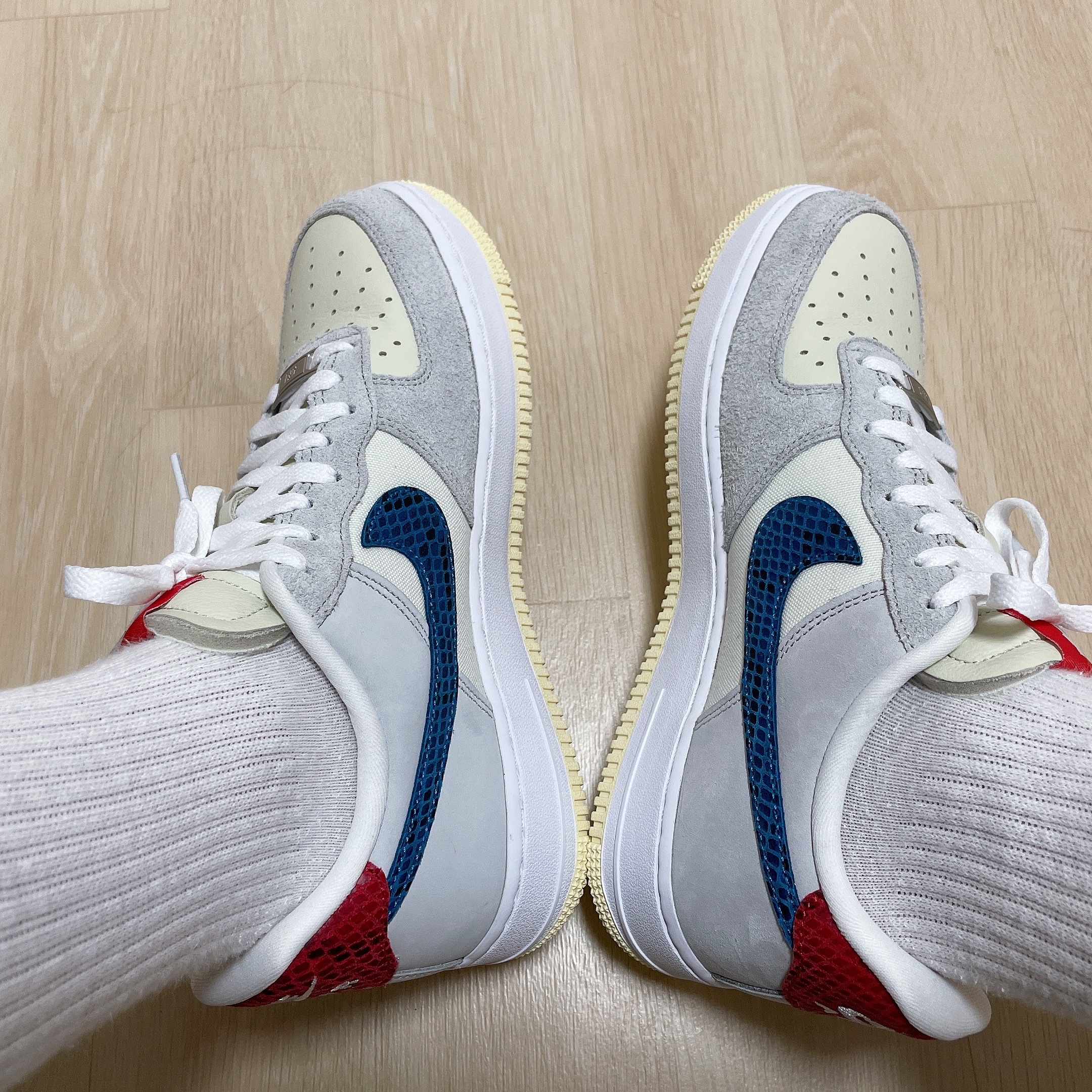 Nike x Undefeated Air Force 1 Low SP 5 On It 착용 스타일 - 1