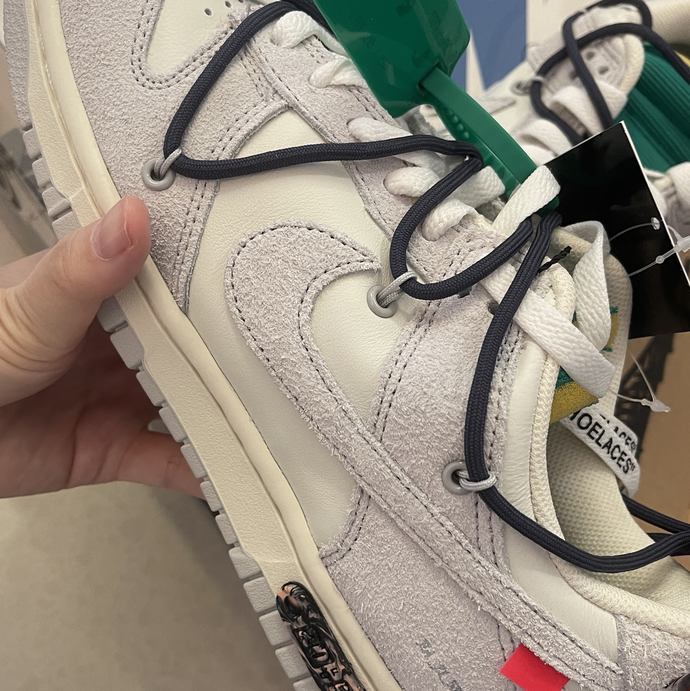 Nike x Off-White Dunk Low The 50 - Lot 20 착용 스타일 - 2
