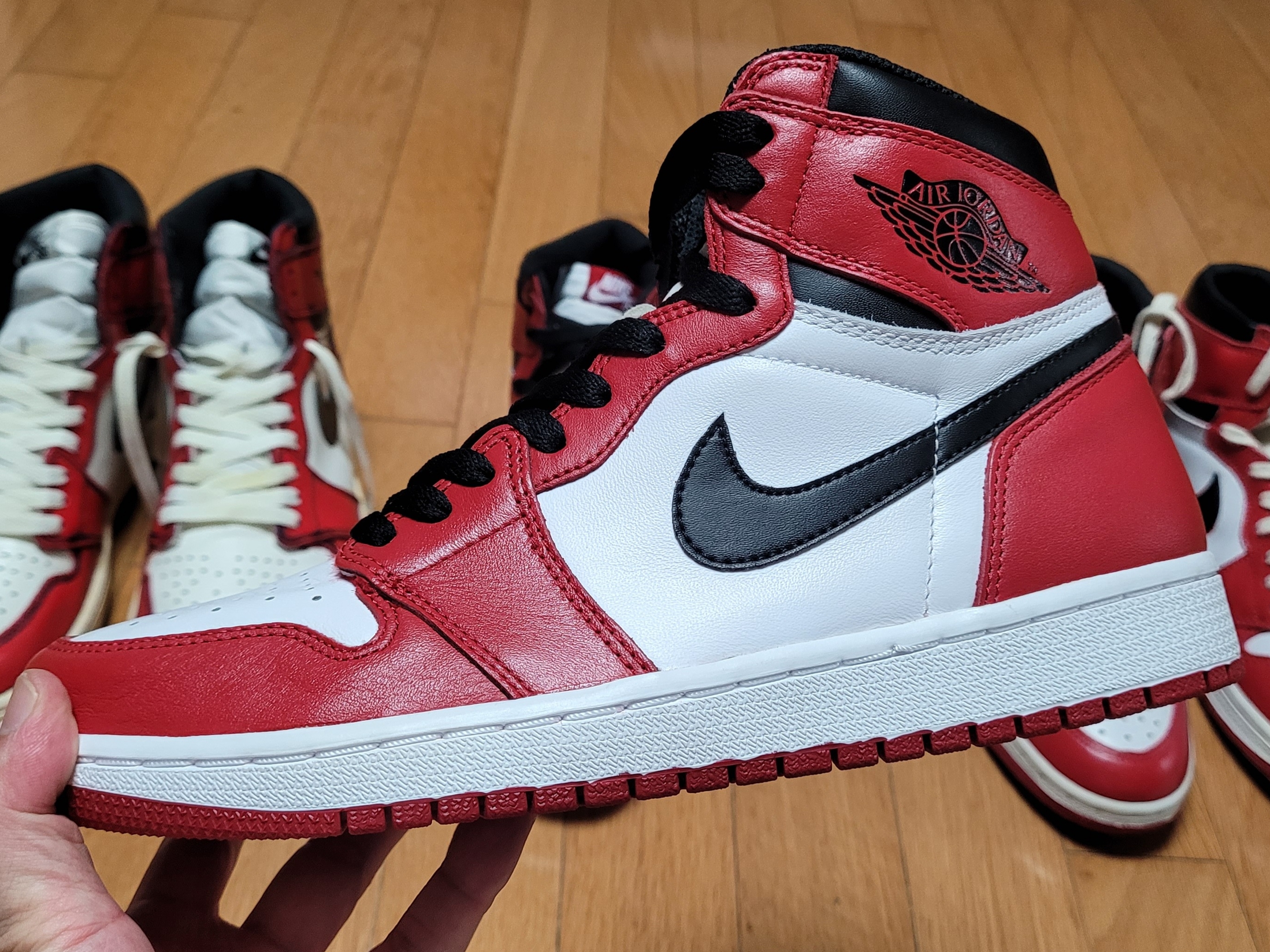 Jordan 1 Retro High OG Defiant SB LA to Chicago, Jordan 1 Retro High OG Chicago 2015 착용 스타일 - 2