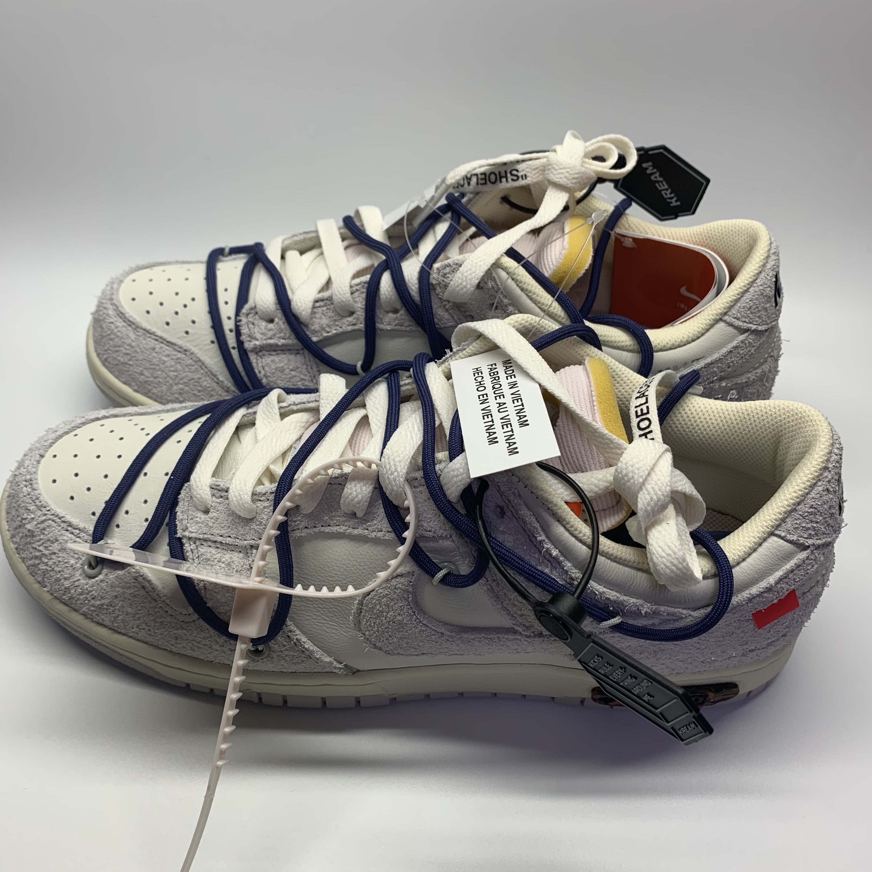 Nike x Off-White Dunk Low The 50 - Lot 18 착용 스타일 - 3