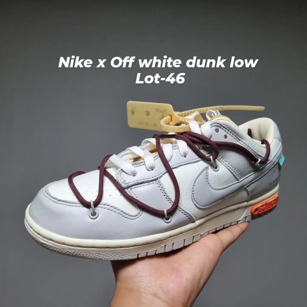 Nike x Off-White Dunk Low The 50 - Lot 46 착용 스타일