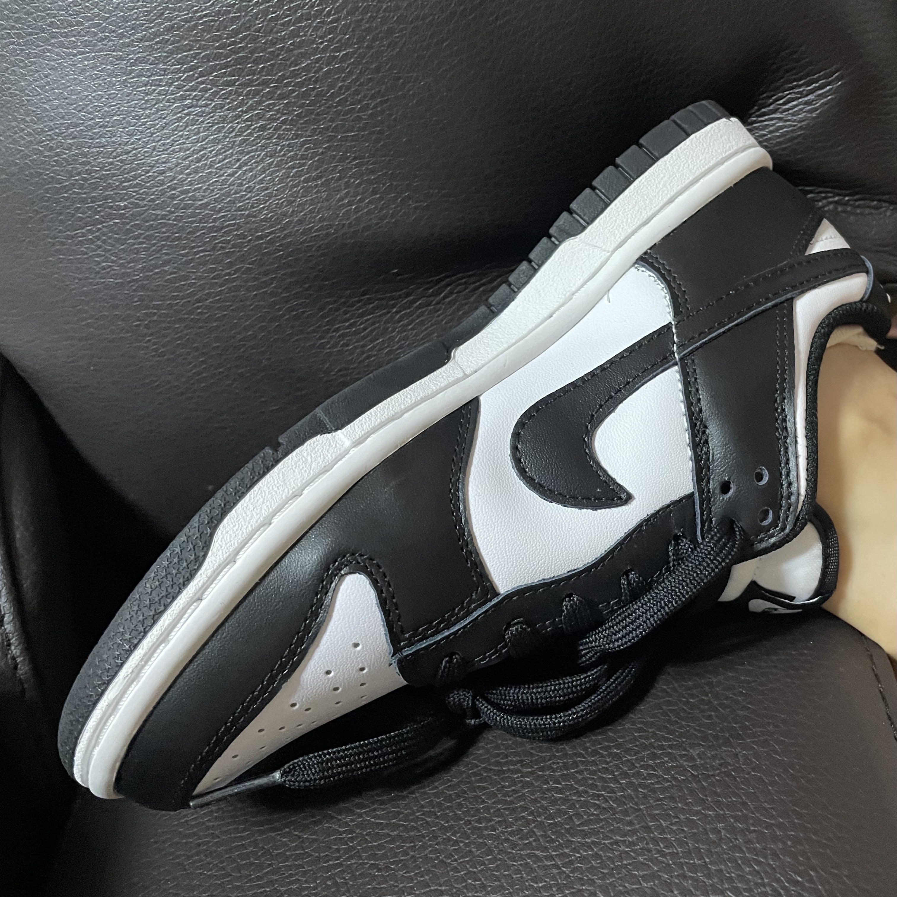 (W) Nike Dunk Low Black, Nike Dunk Low Retro Black 착용 스타일