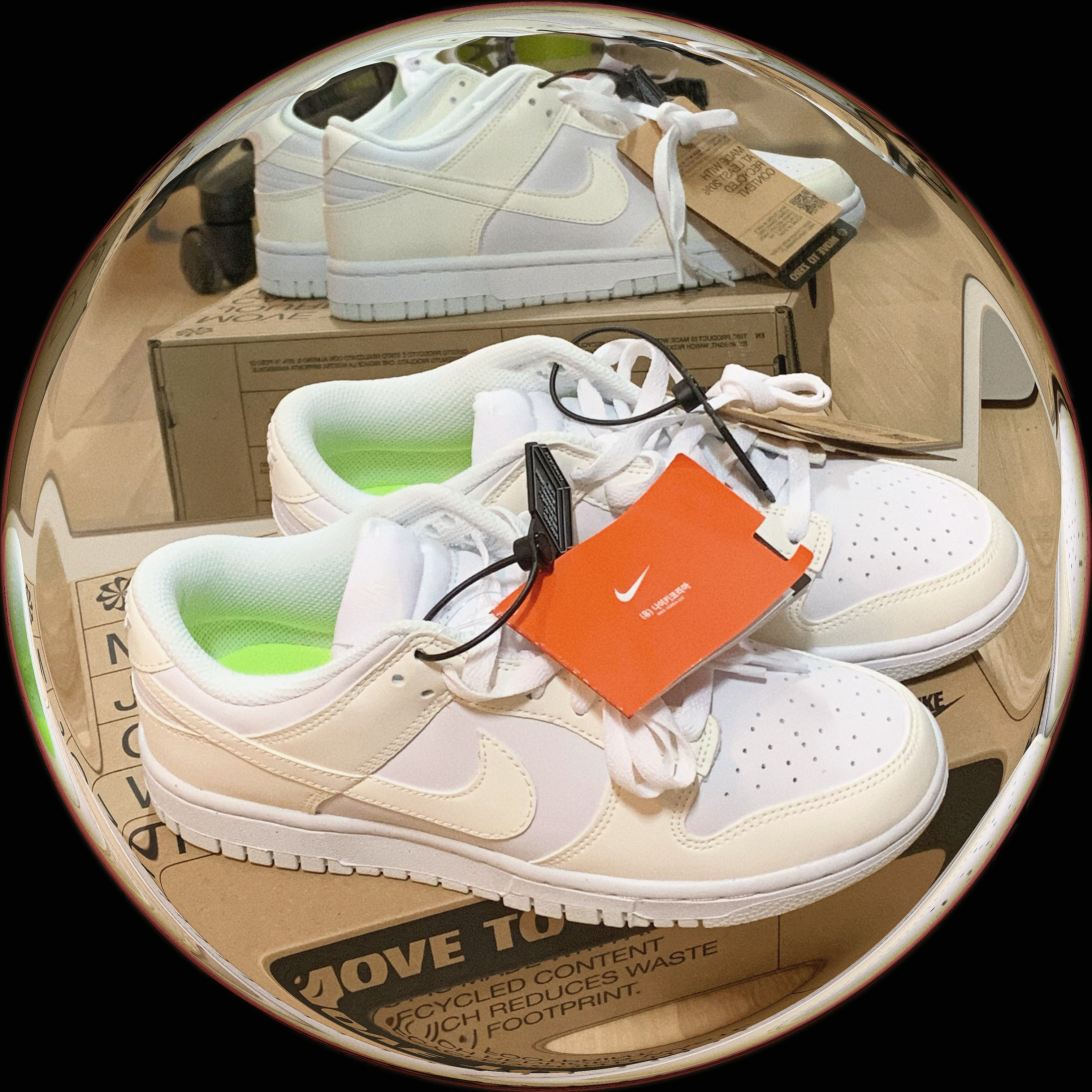 (W) Nike Dunk Low Next Nature Sail 착용 스타일