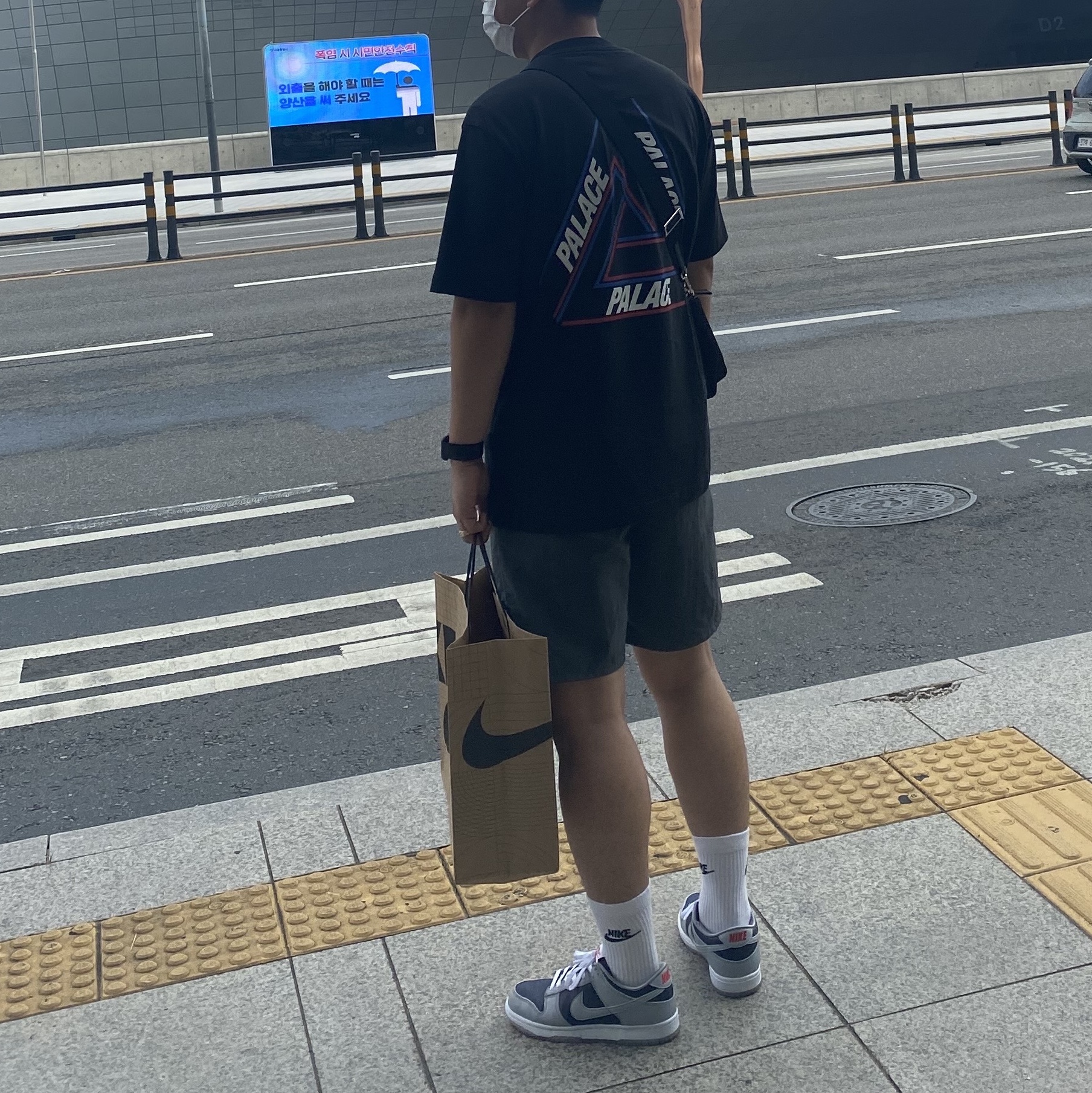 (W) Nike Dunk Low SP College Navy 착용 스타일